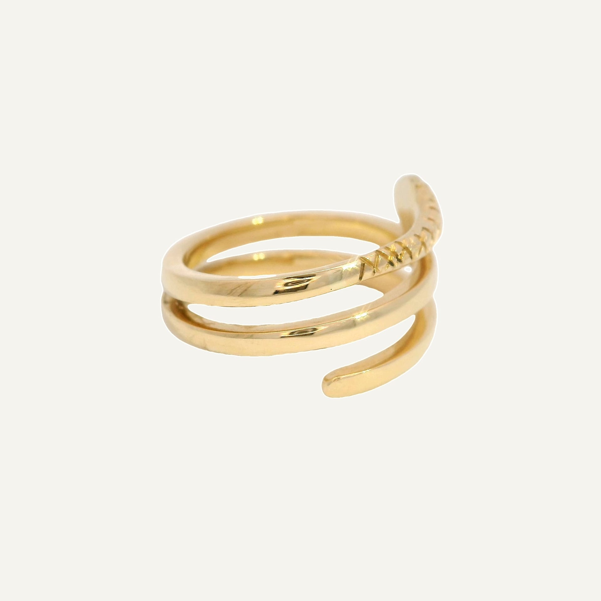 Anillo Mini twisted snake - imagen 2