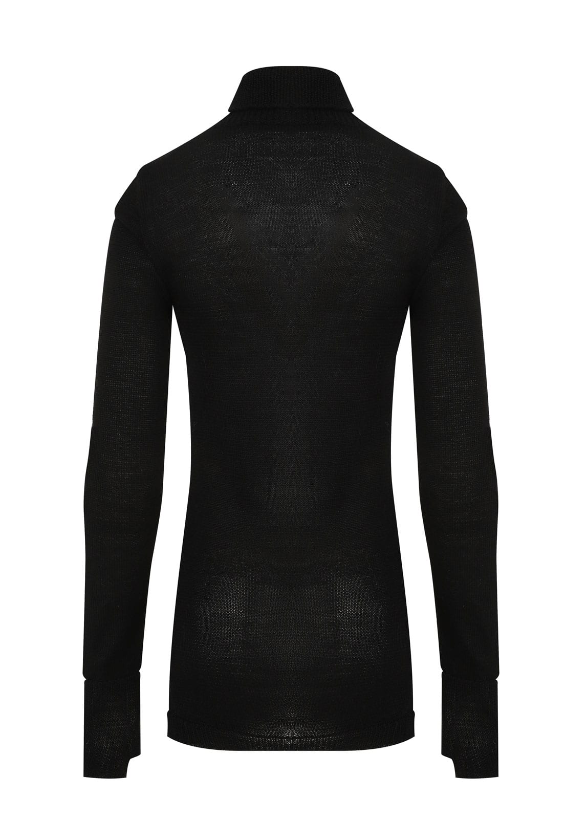 BABY ALPACA SILK KNITTED TURTLENECK SWEATER - imagen 9