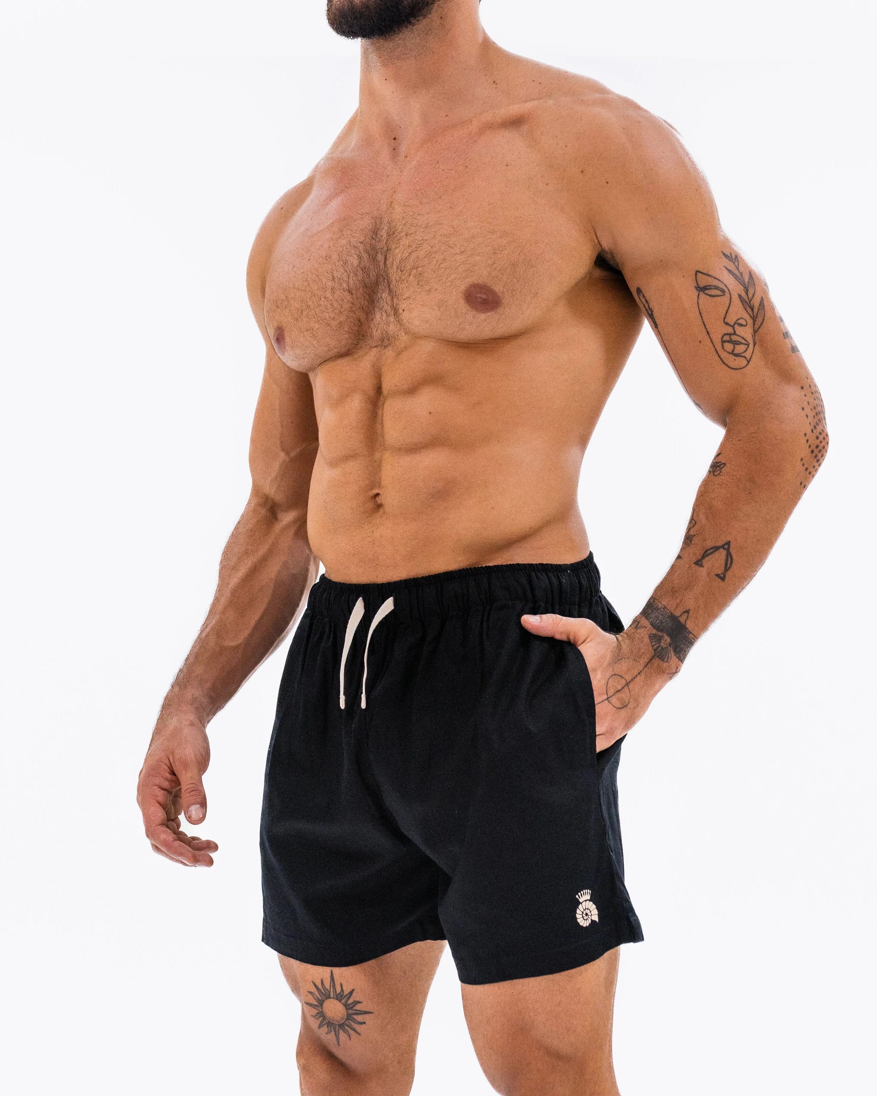 Short Lino Negro - imagen 6