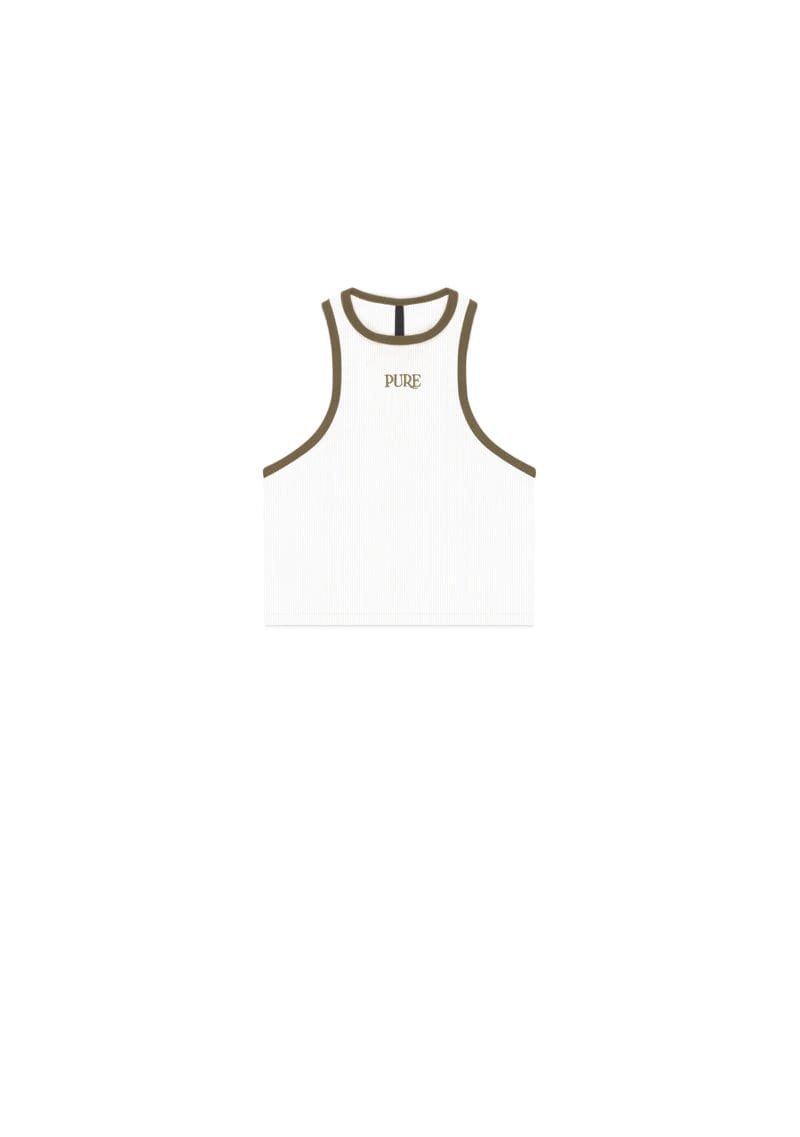 Atelier Cream - Brown Crop top - imagen 1
