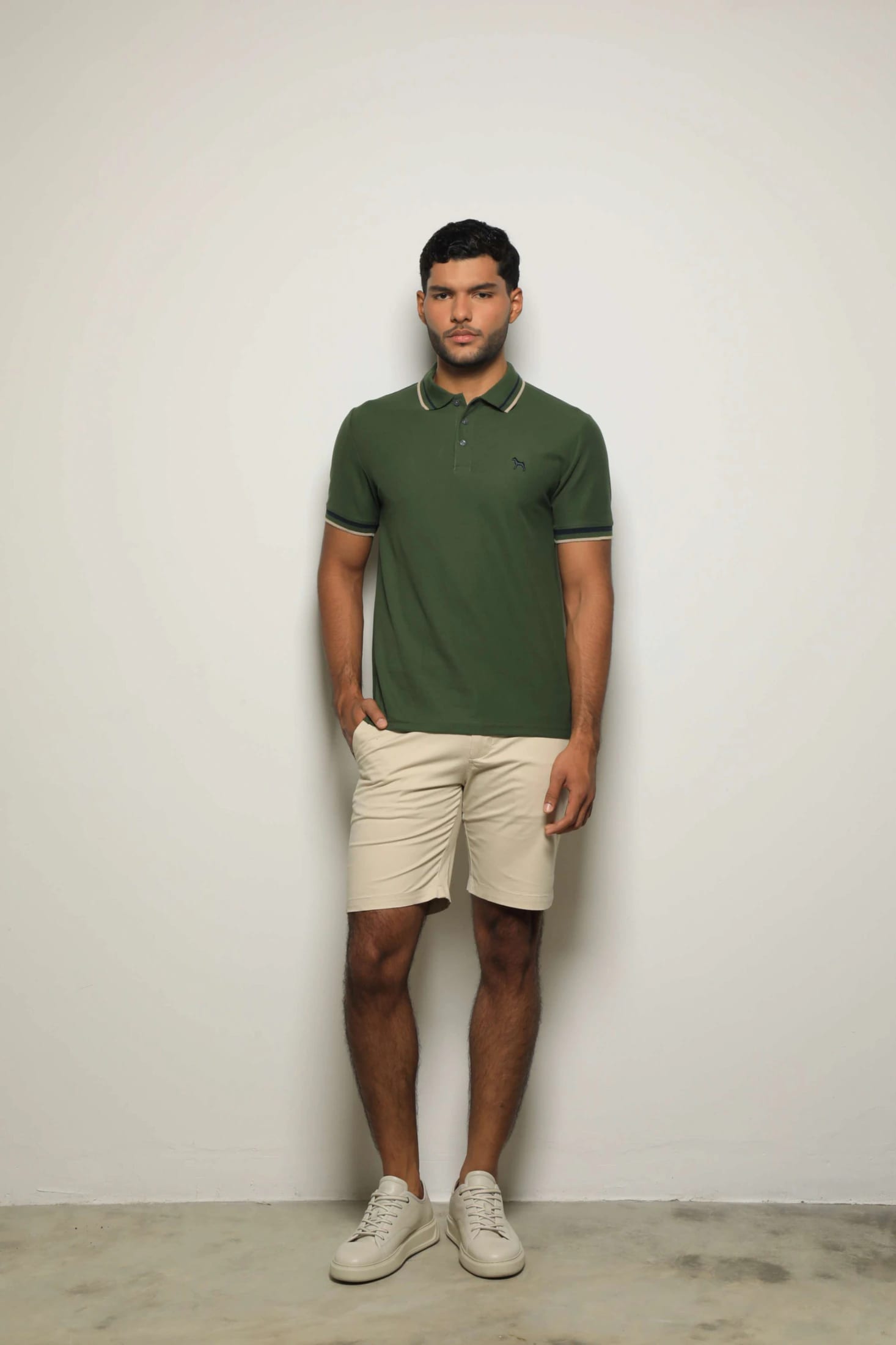 Polo Básica Verde - imagen 1