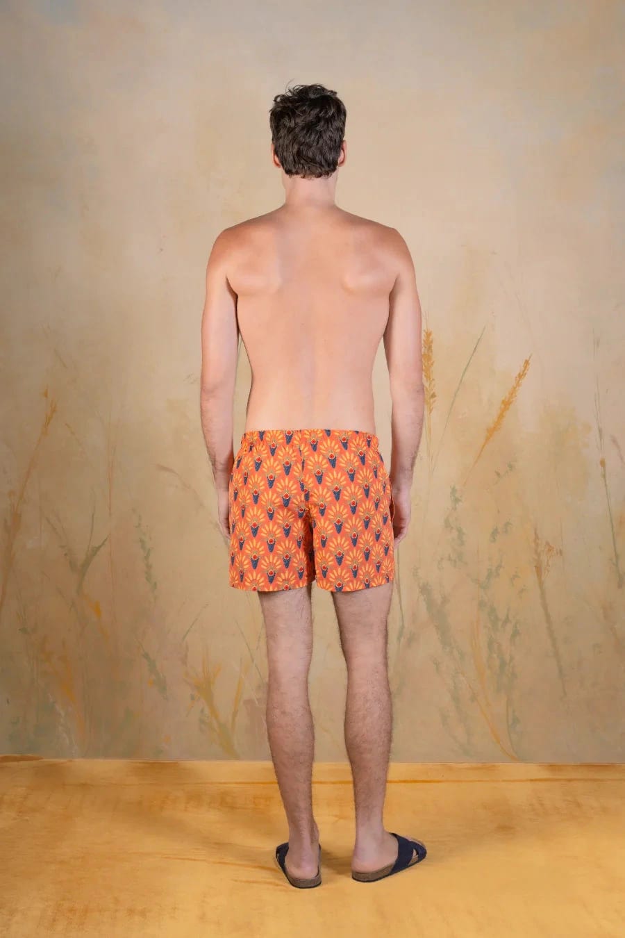 Annona polyester swim trunks Terracotta - imagen 3