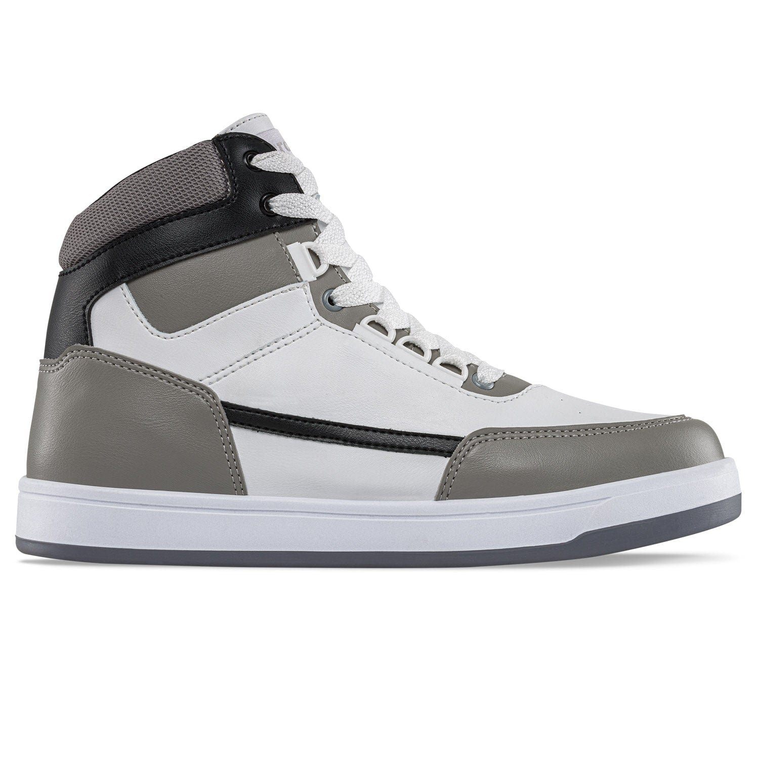 Tenis Urbanos Saitama Blanco-Gris Croydon para Hombre - imagen 4
