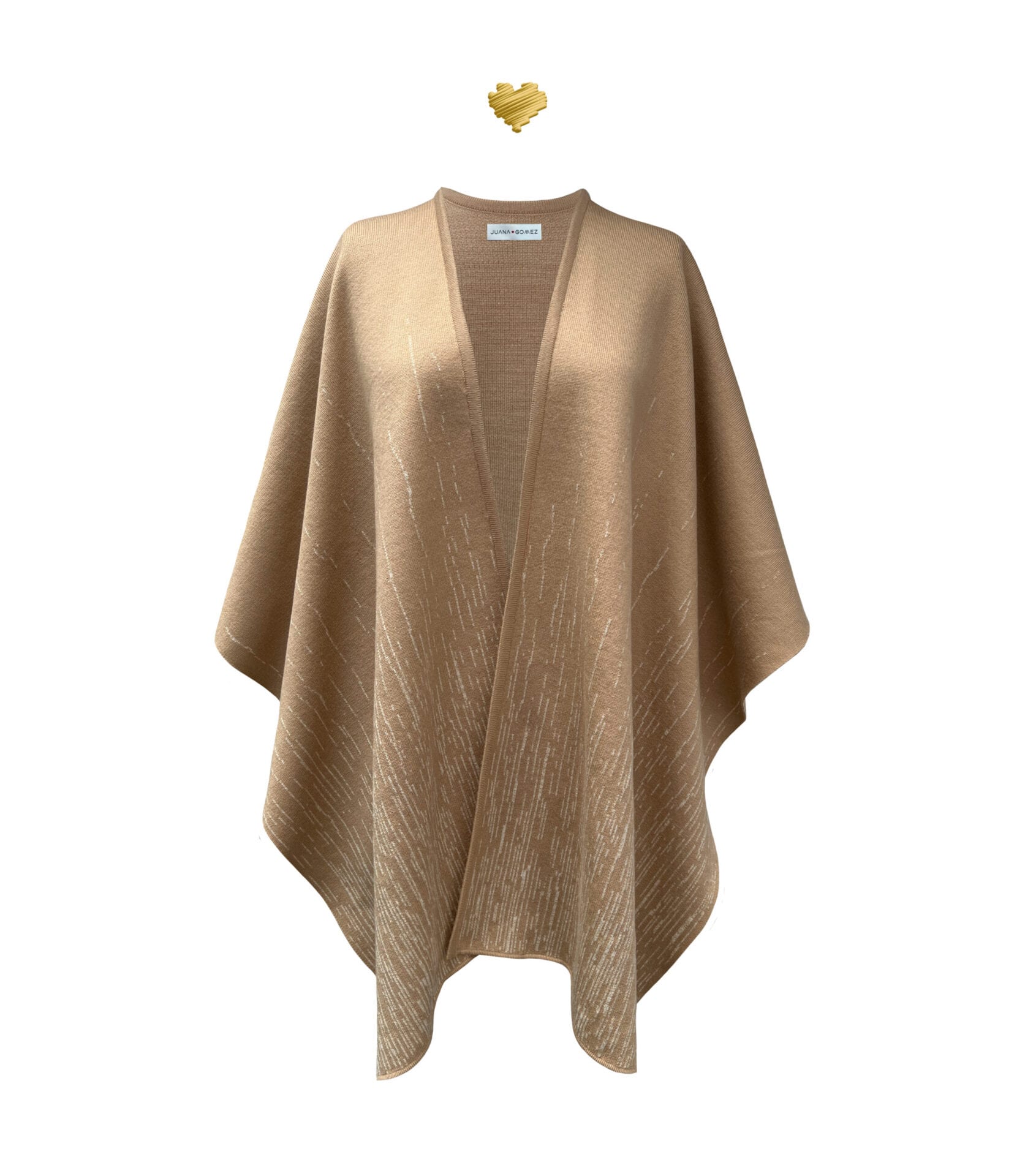 Poncho Sol Camel - imagen 1