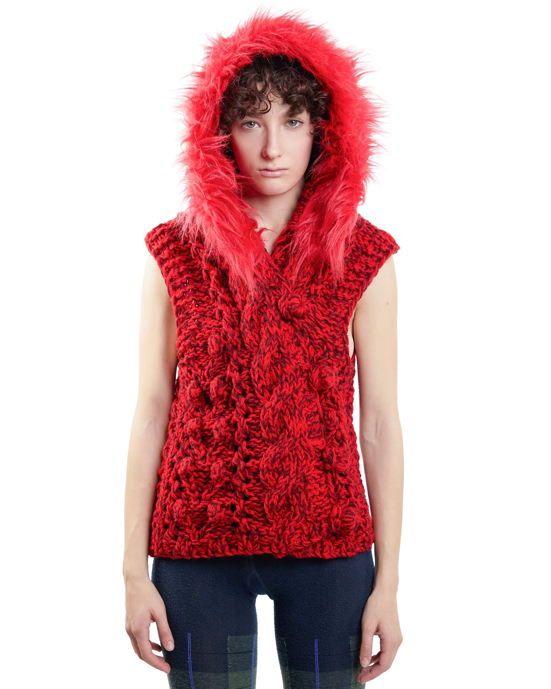 Velvet Knit Vest - imagen 1