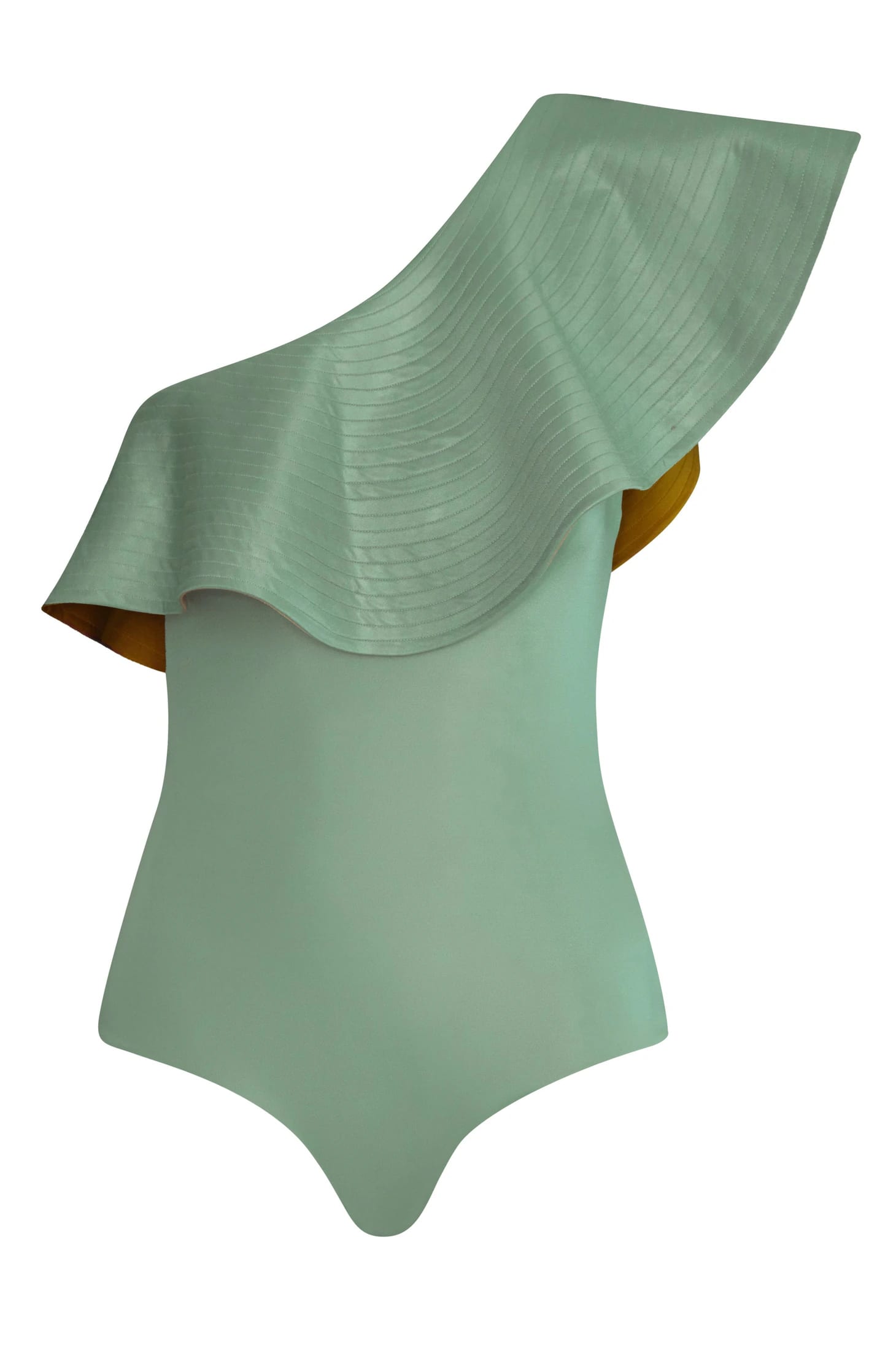 Tucan One Piece / Yellow & Metallic Mint - imagen 3
