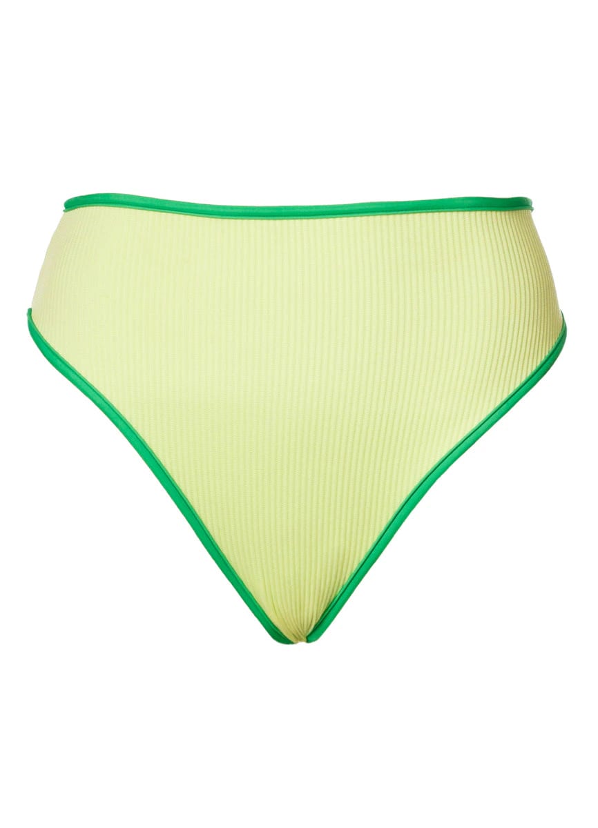 Maaji Green Symphony Sully High Rise Classic Bikini Bottom - imagen 5
