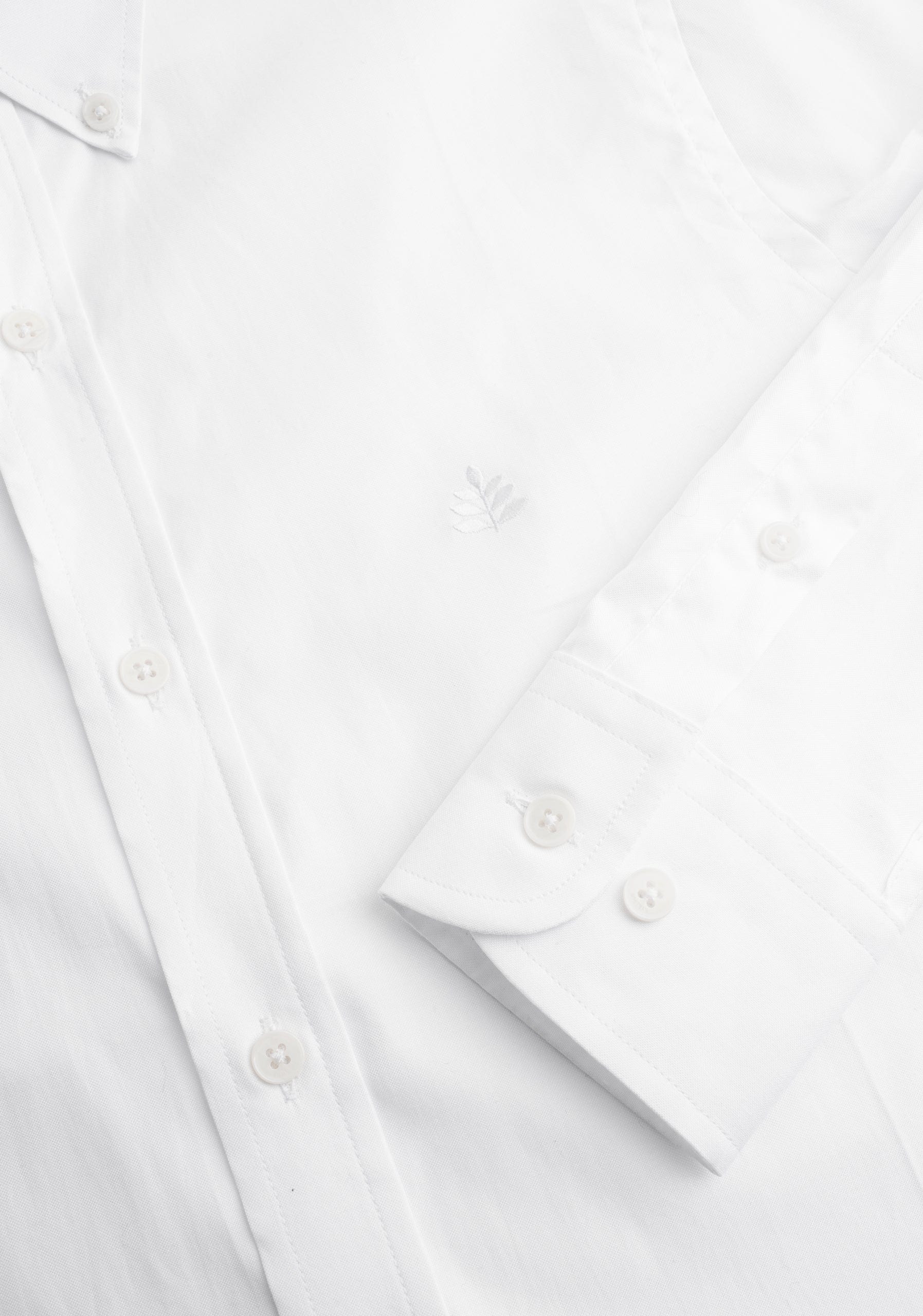 Camisa H CBD Unicolor L-Atn Blanco - imagen 2