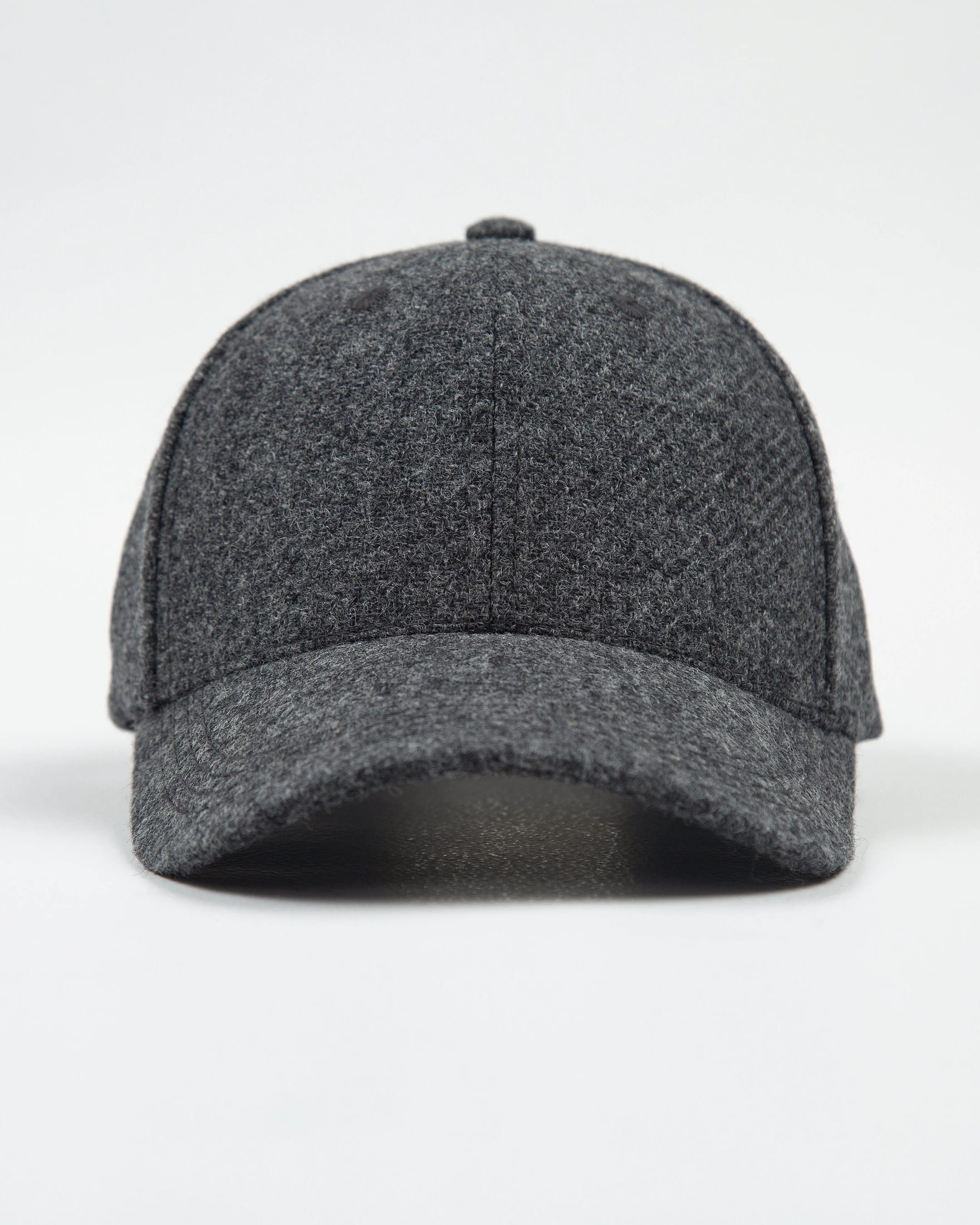 Gorra Baseball Lana Gris Oscuro - imagen 2