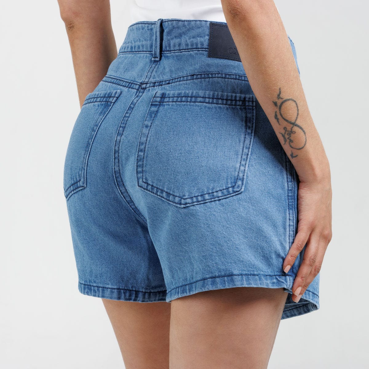 Falda Short En Jean B1921 - imagen 2
