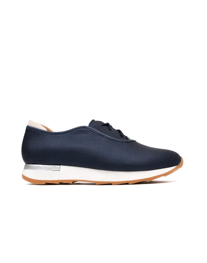 Tenis casuales de cuero texturizado para mujer REF LBT1153GM - imagen 1