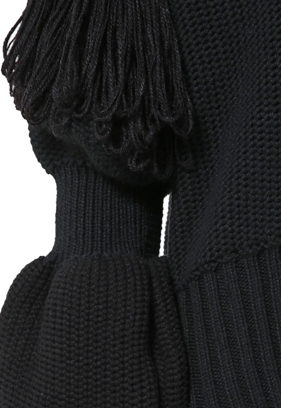 FRINGED BRAIDED CARDIGAN - imagen 4