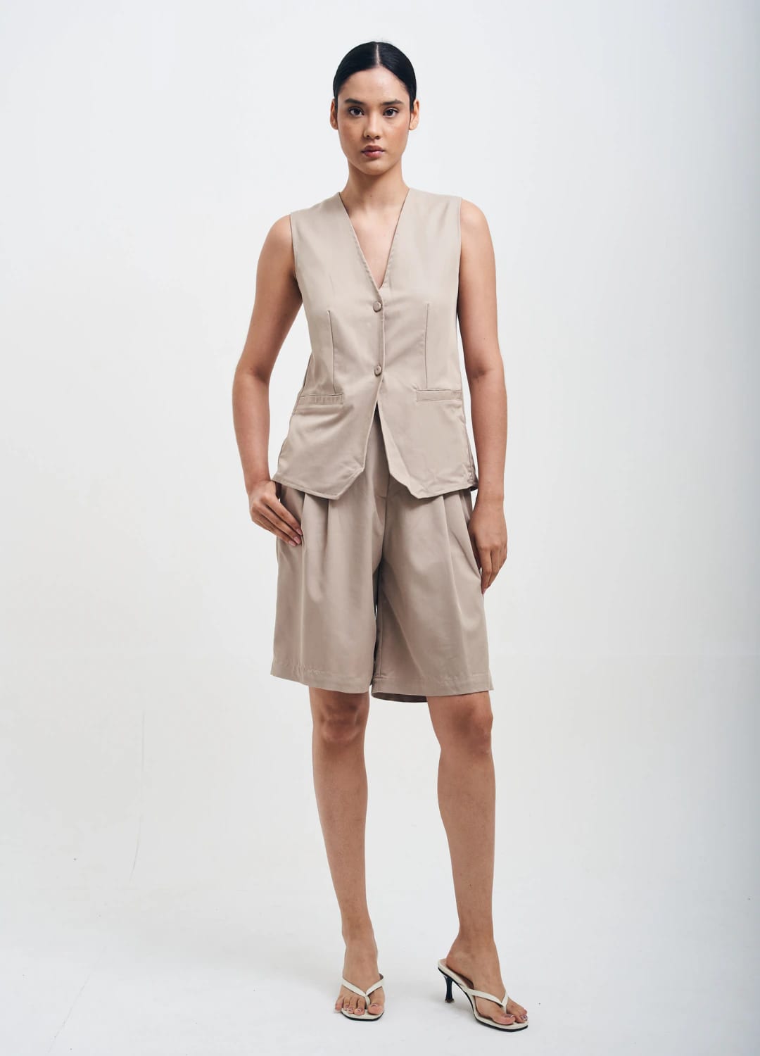 Blusa Cleotilde Taupe - imagen 5