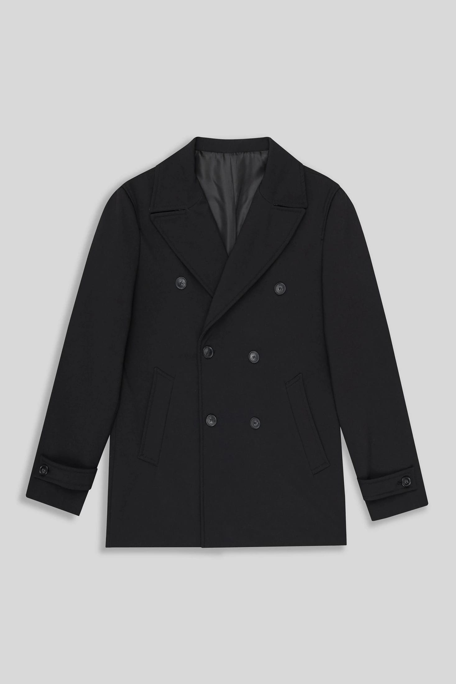 men’s mixed fabric luciano coat - imagen 1