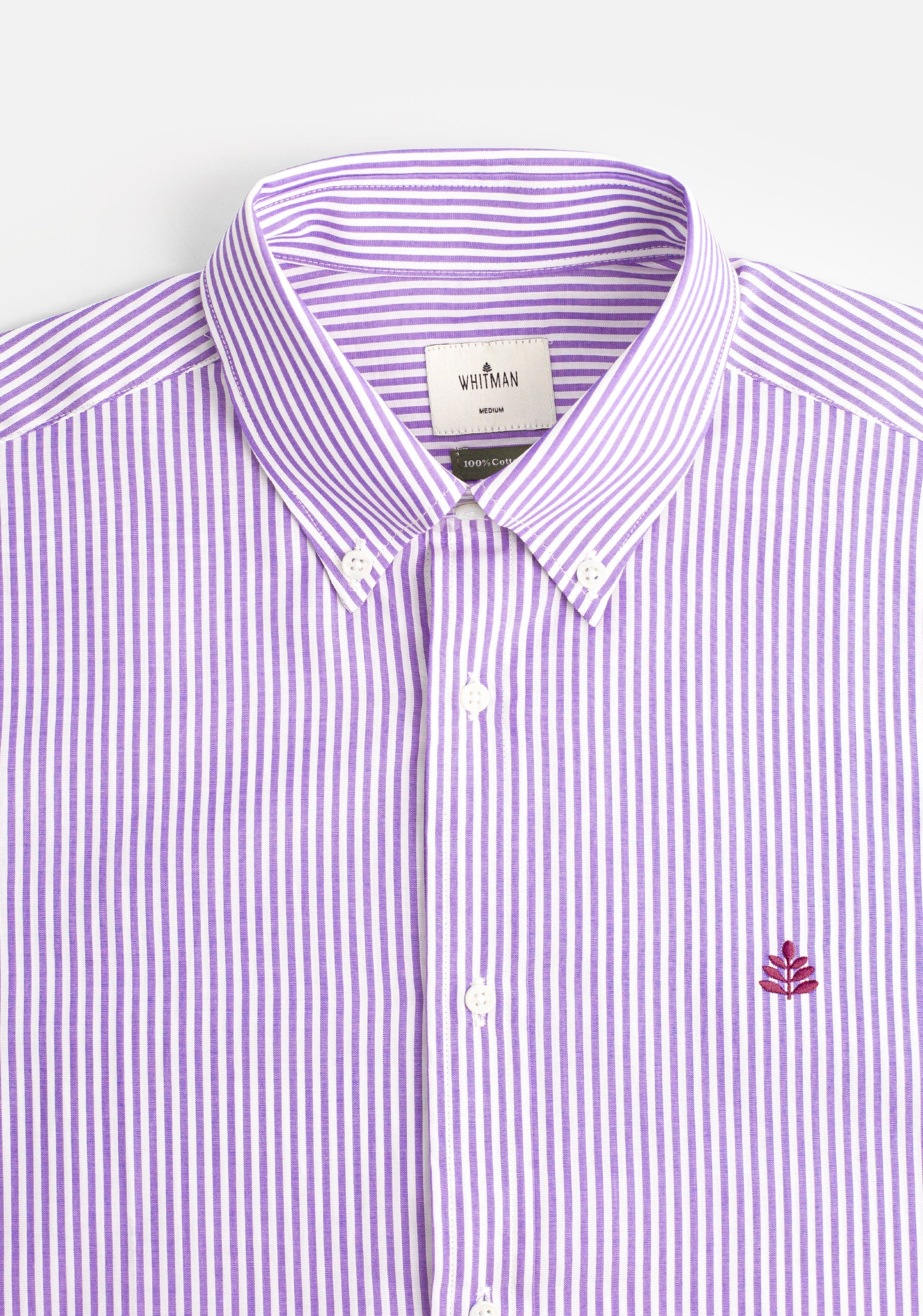 Camisa H CBD Rayas L-Vin Lila - imagen 2