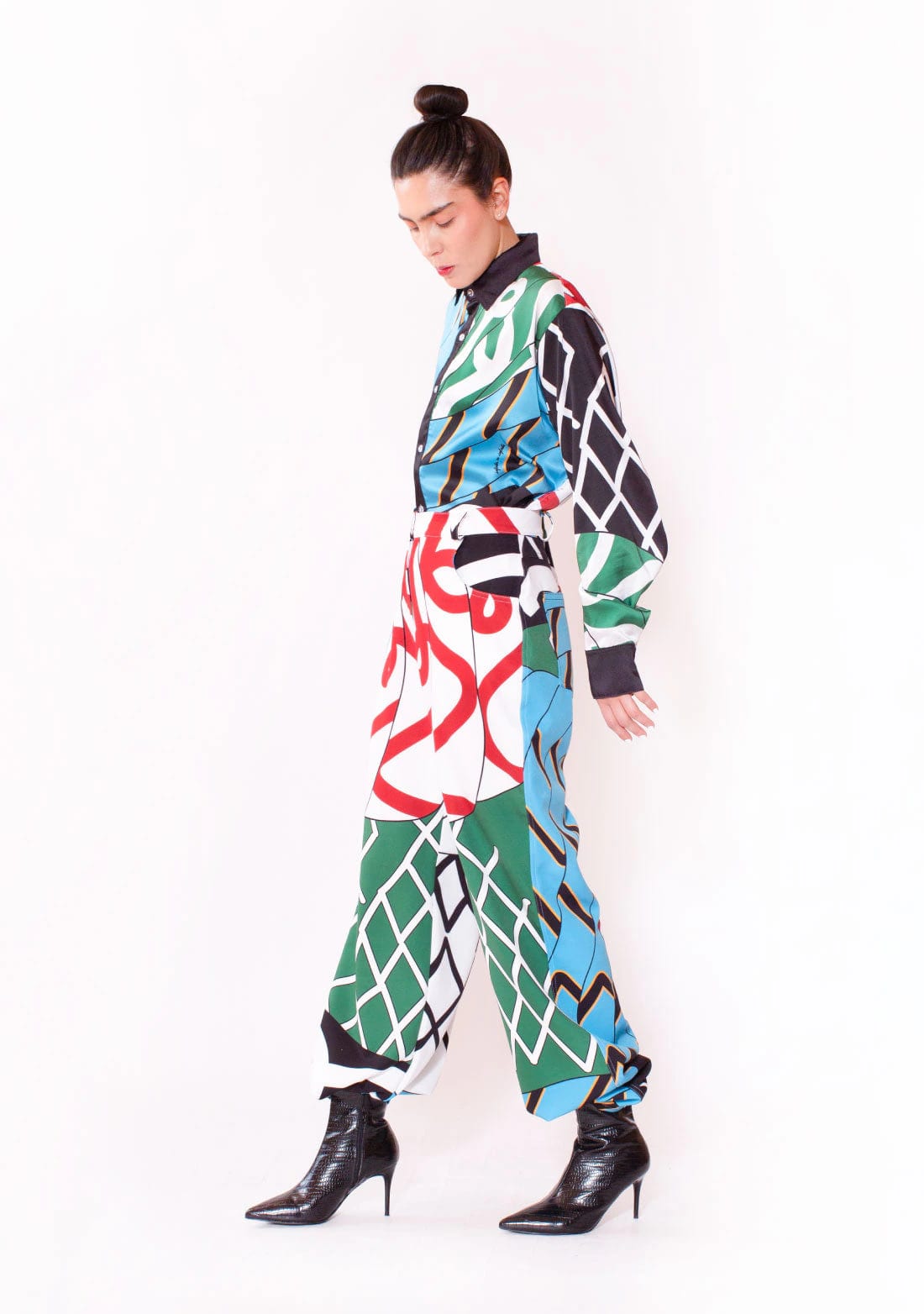 Pantalón Unisex / Ilustración Kabuki - imagen 3
