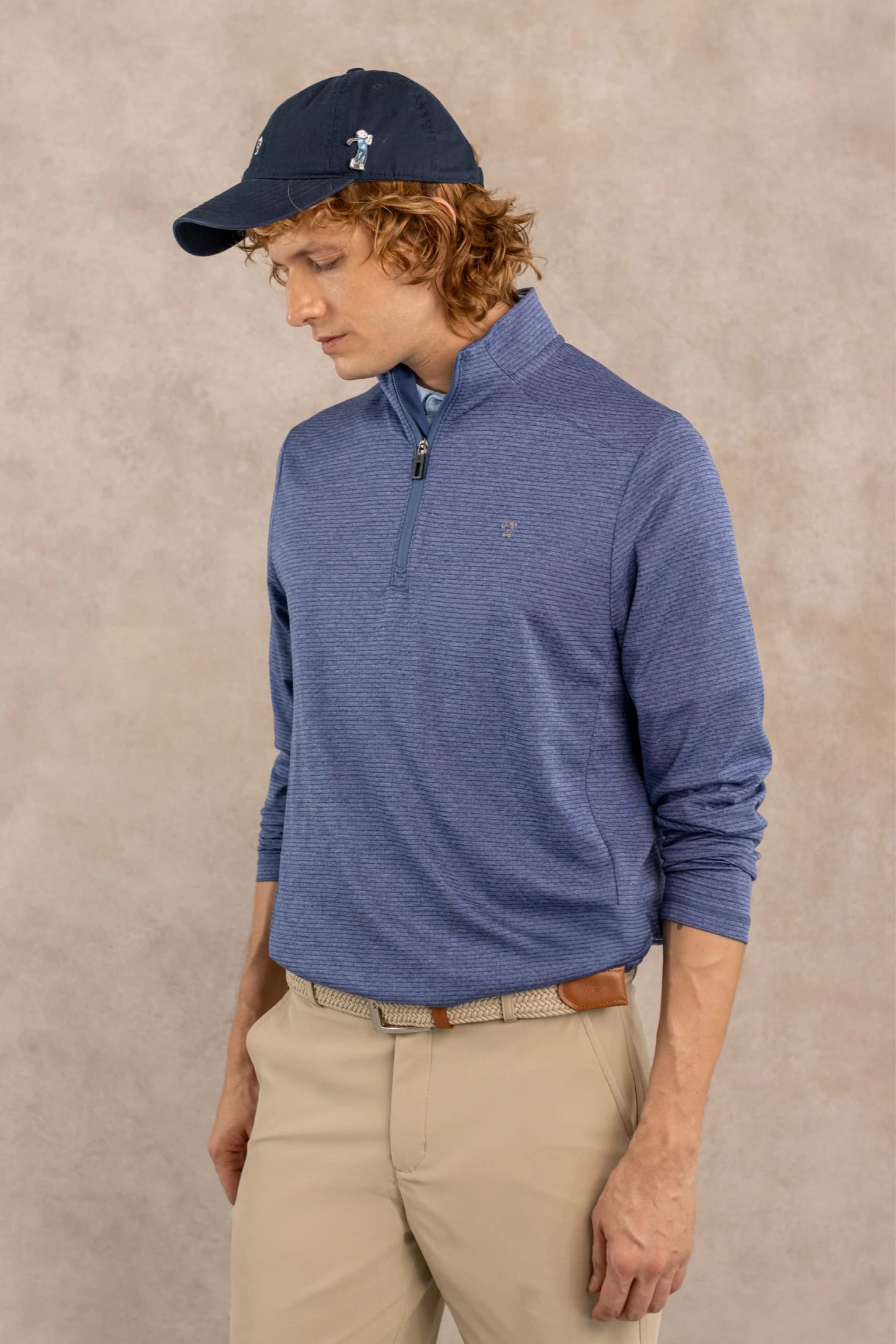 Halfzip Performance Azul - imagen 4