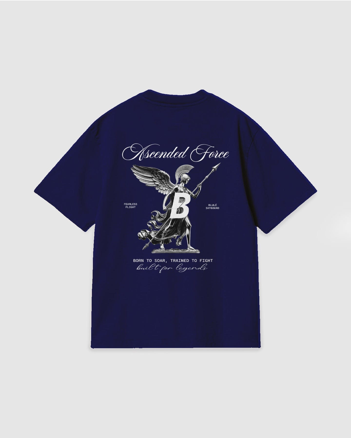 Oversized T Shirt Ascended Force Blue Navy - imagen 1