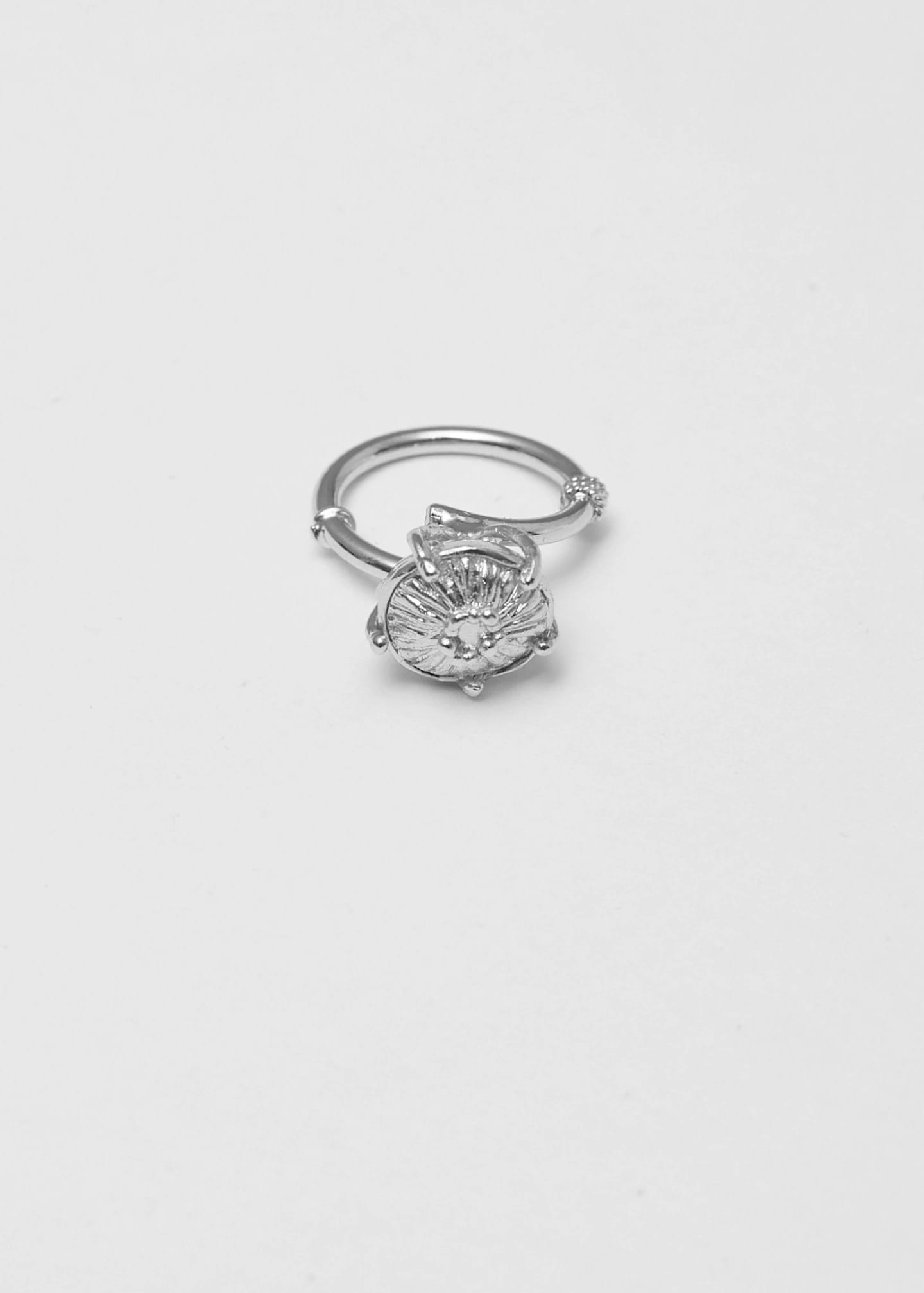 Anillo sombrerito mini plata - imagen 1