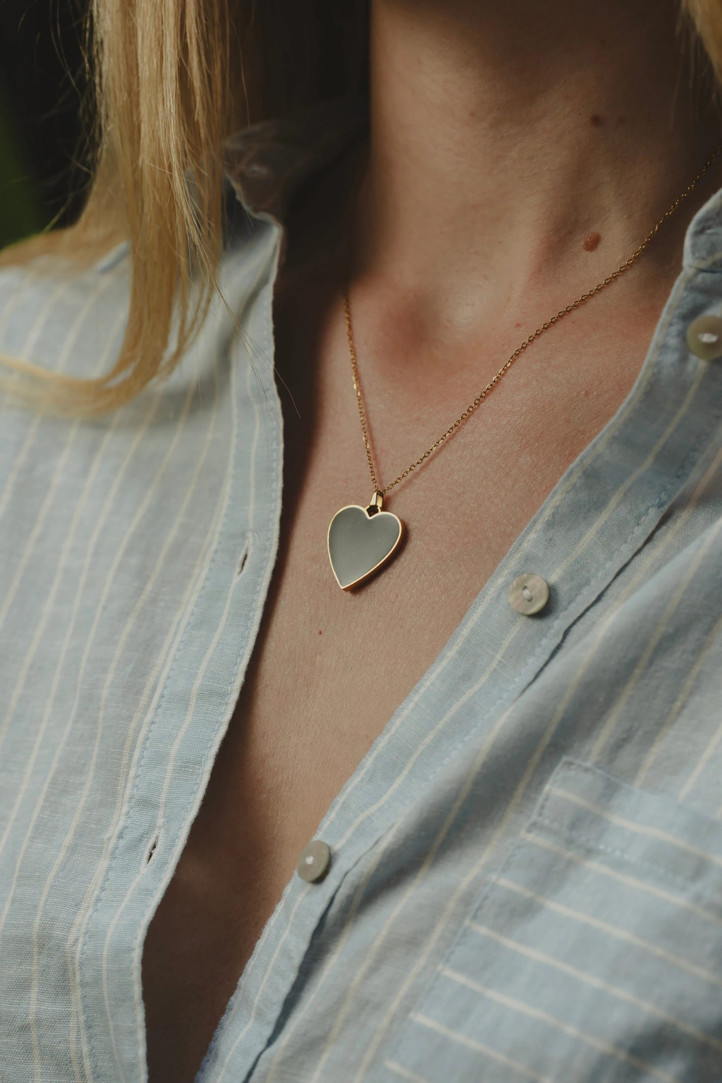 CADENA BLACK MAXI HEART - imagen 5