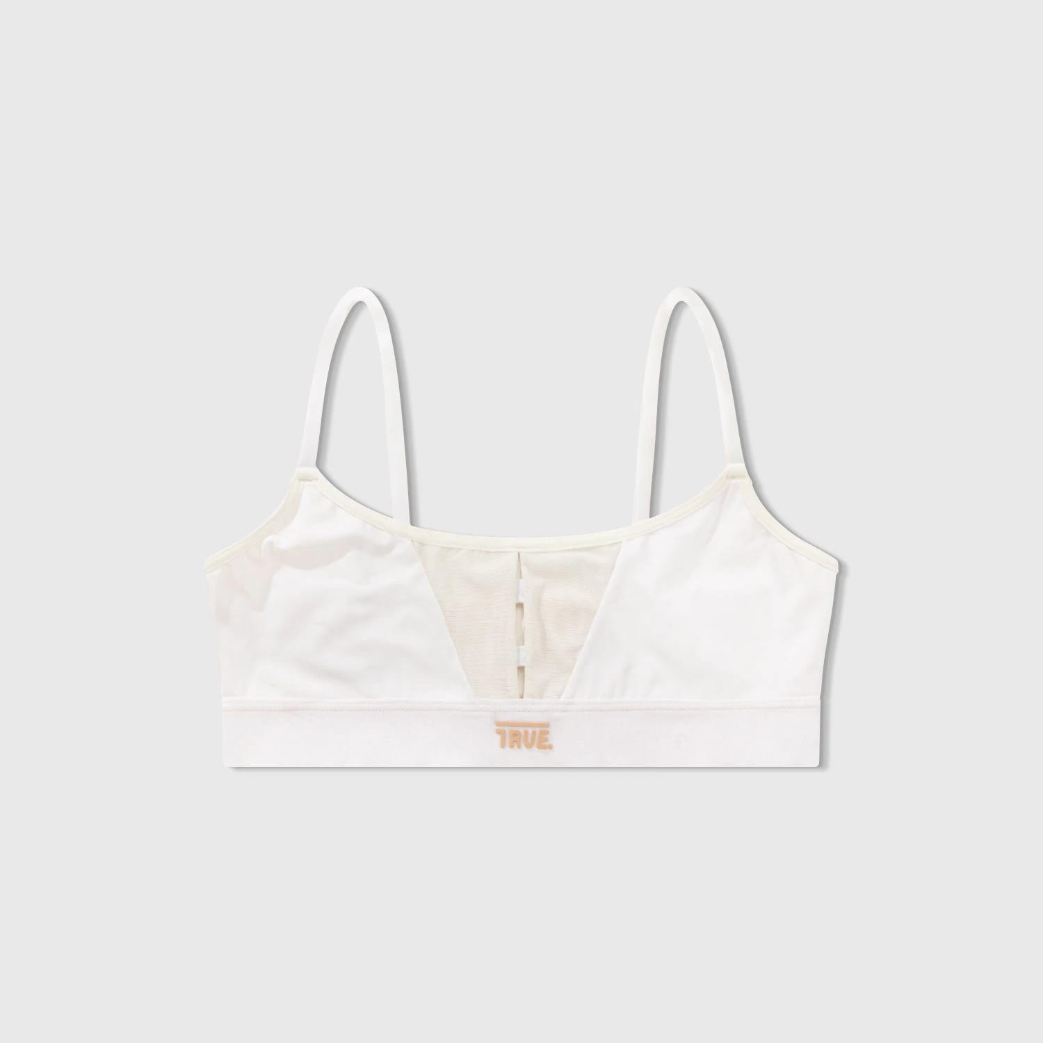 Mesh Cut-Out Top - Cream - imagen 1
