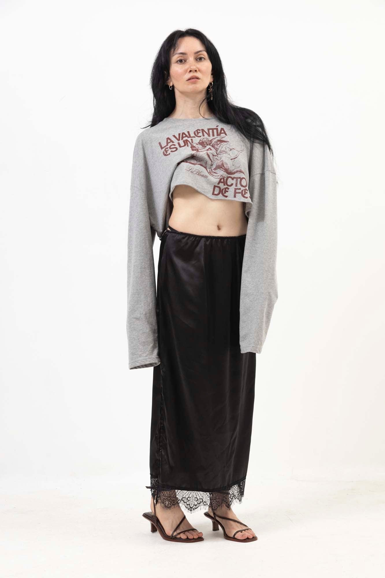 SATIN SKIRT - imagen 4