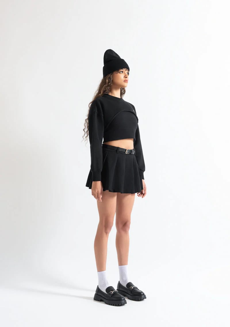 Monclair black crewneck - imagen 12