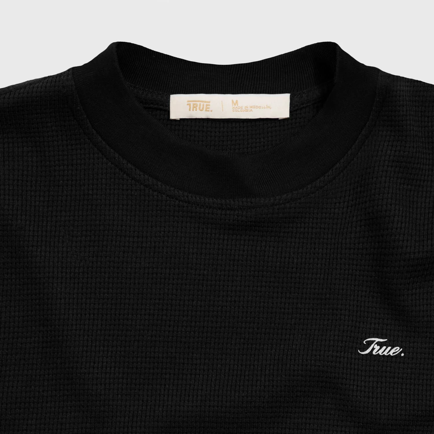 Textured Boxy Tee - Black - imagen 13