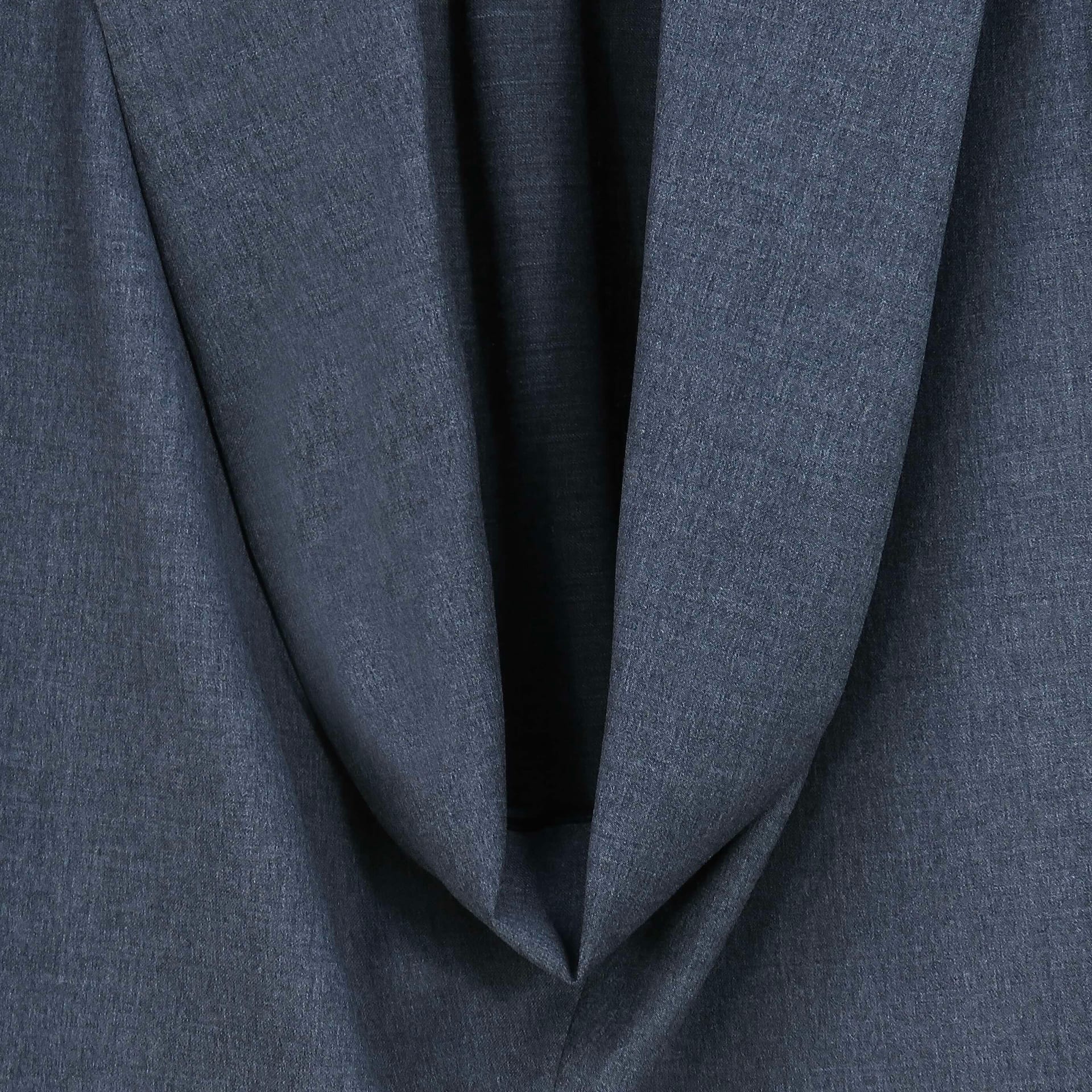 Pullover con Solapa Drapeada Gris Oscuro - imagen 6