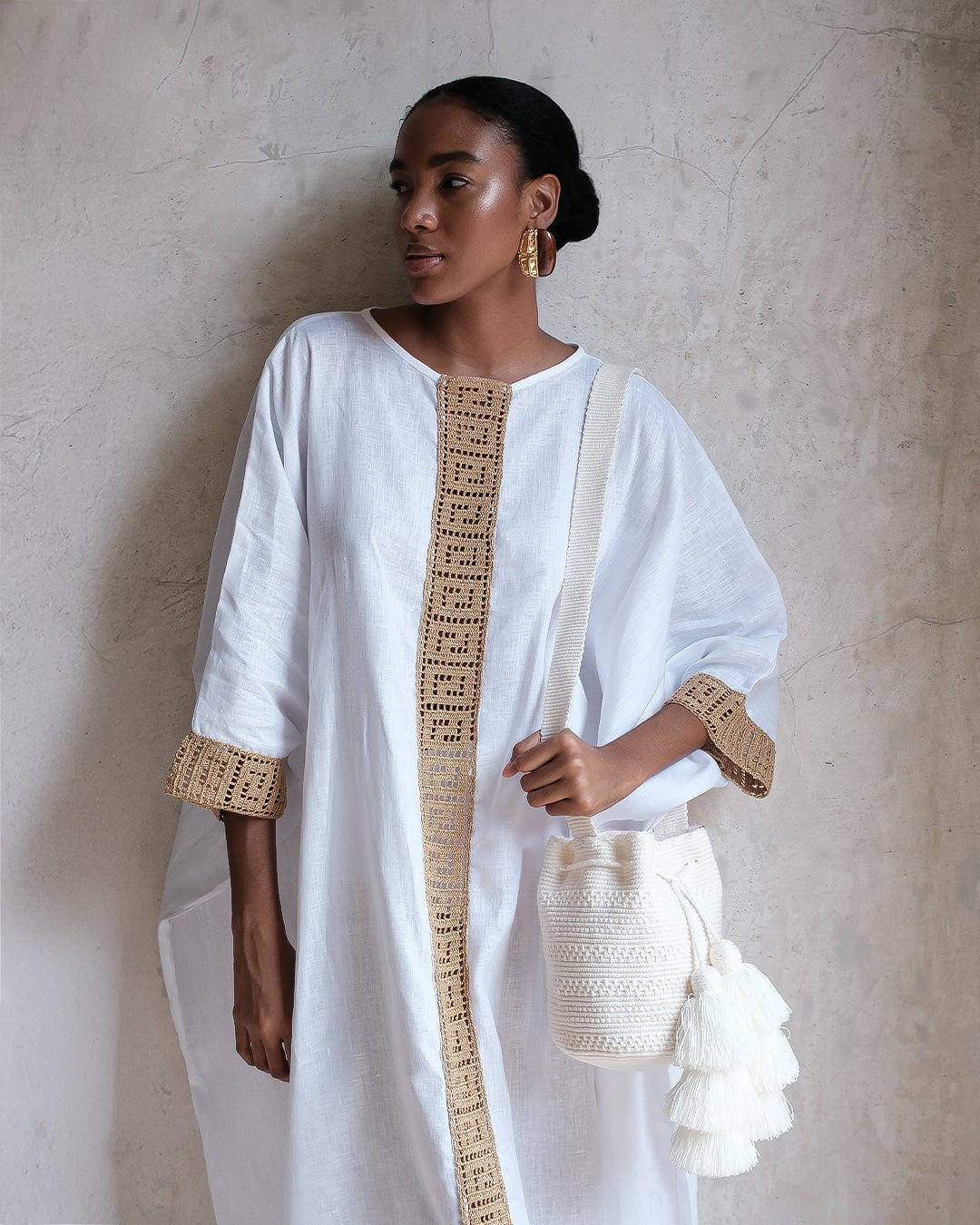 Mini Mochila wayuu Shiiliwaiya Pearl - imagen 2