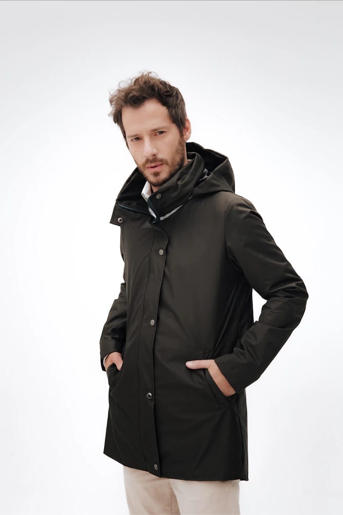 RAINCOAT OLIVE - imagen 2