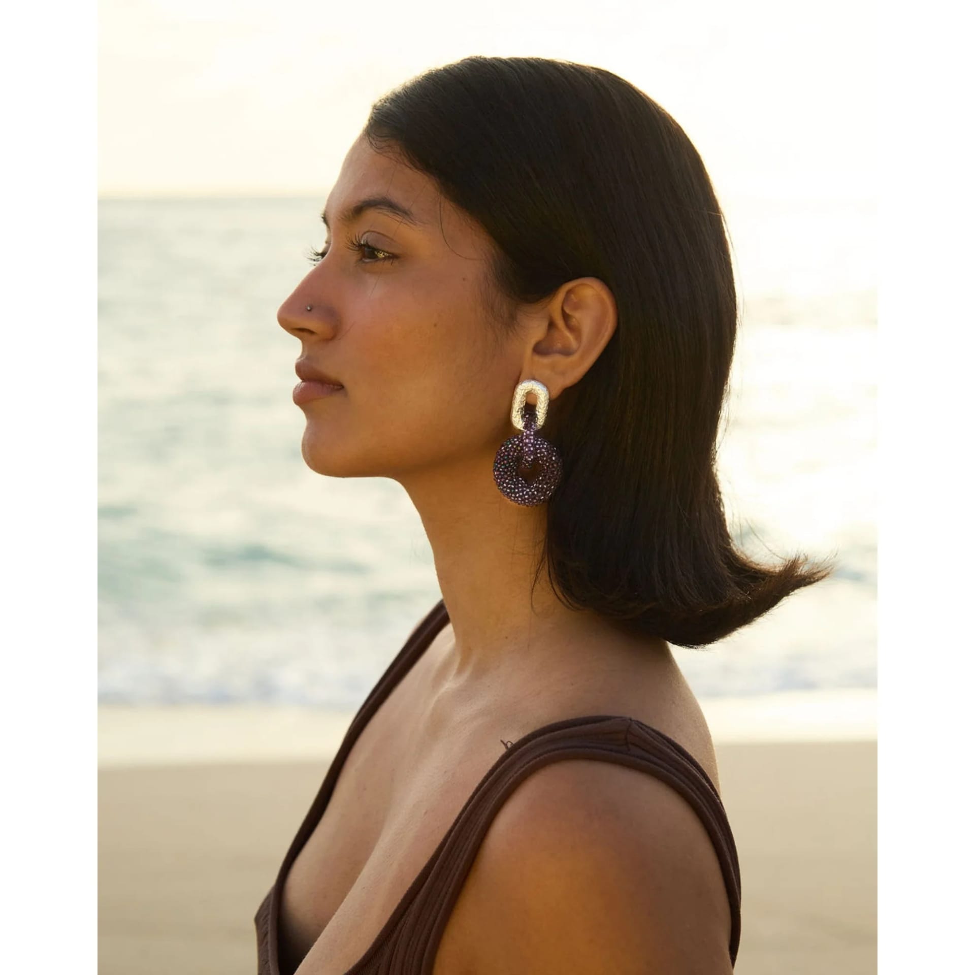 Linked Donuts Earrings - imagen 13