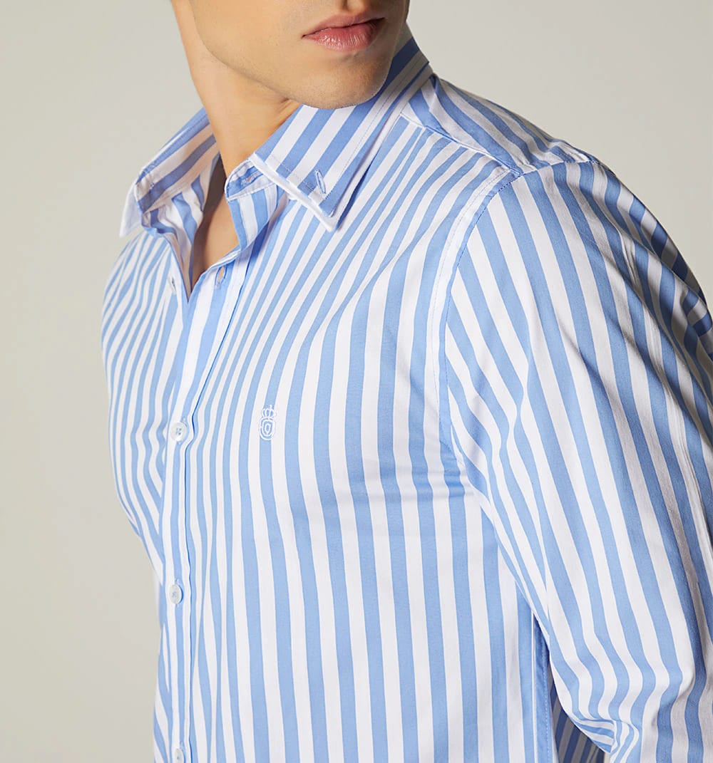 Camisa para hombre con botón down - imagen 3