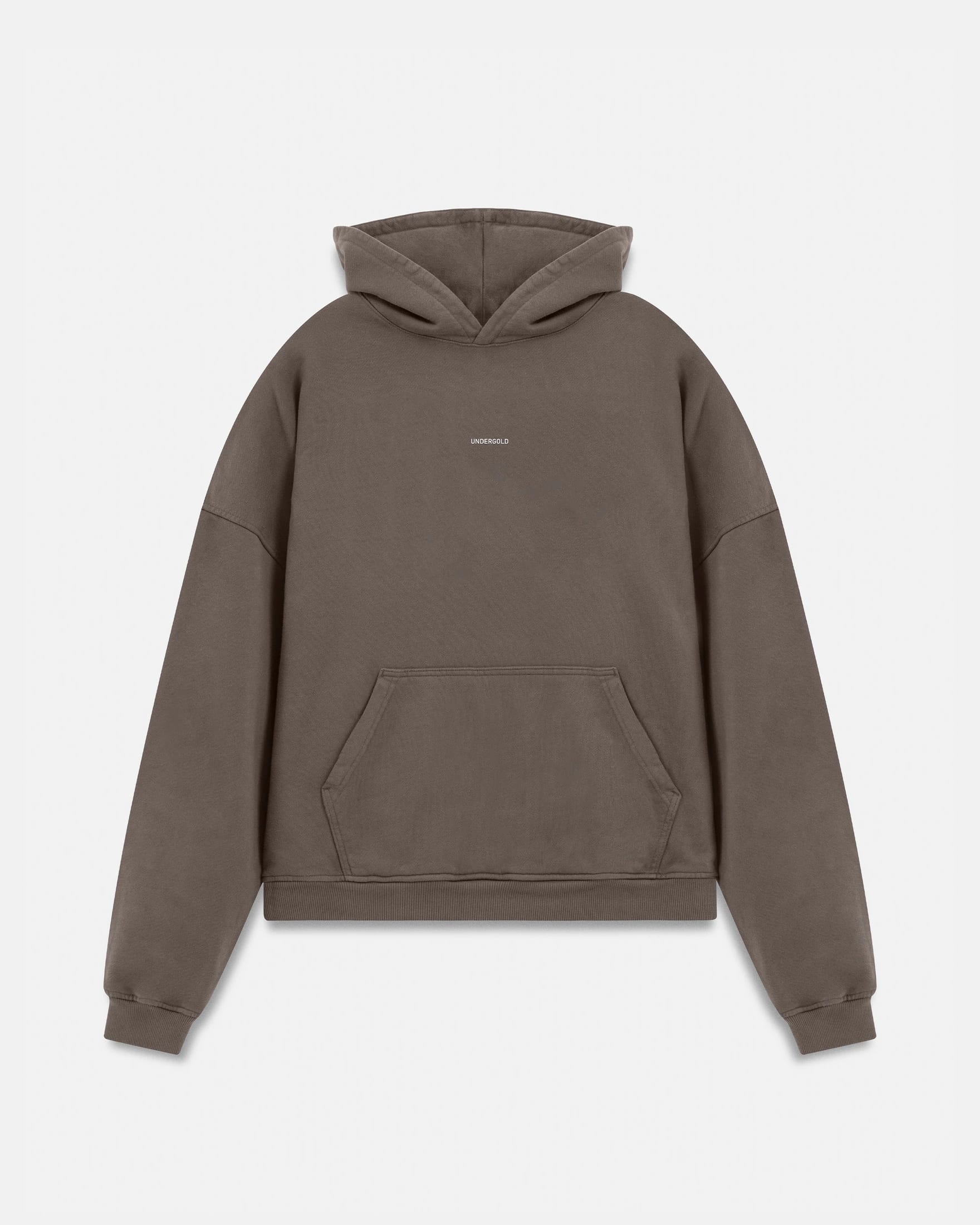 Line Basic Hoodie Brown - imagen 3