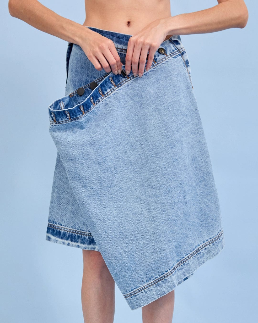 Falda CANELÓN AZUL FROSTED - imagen 2