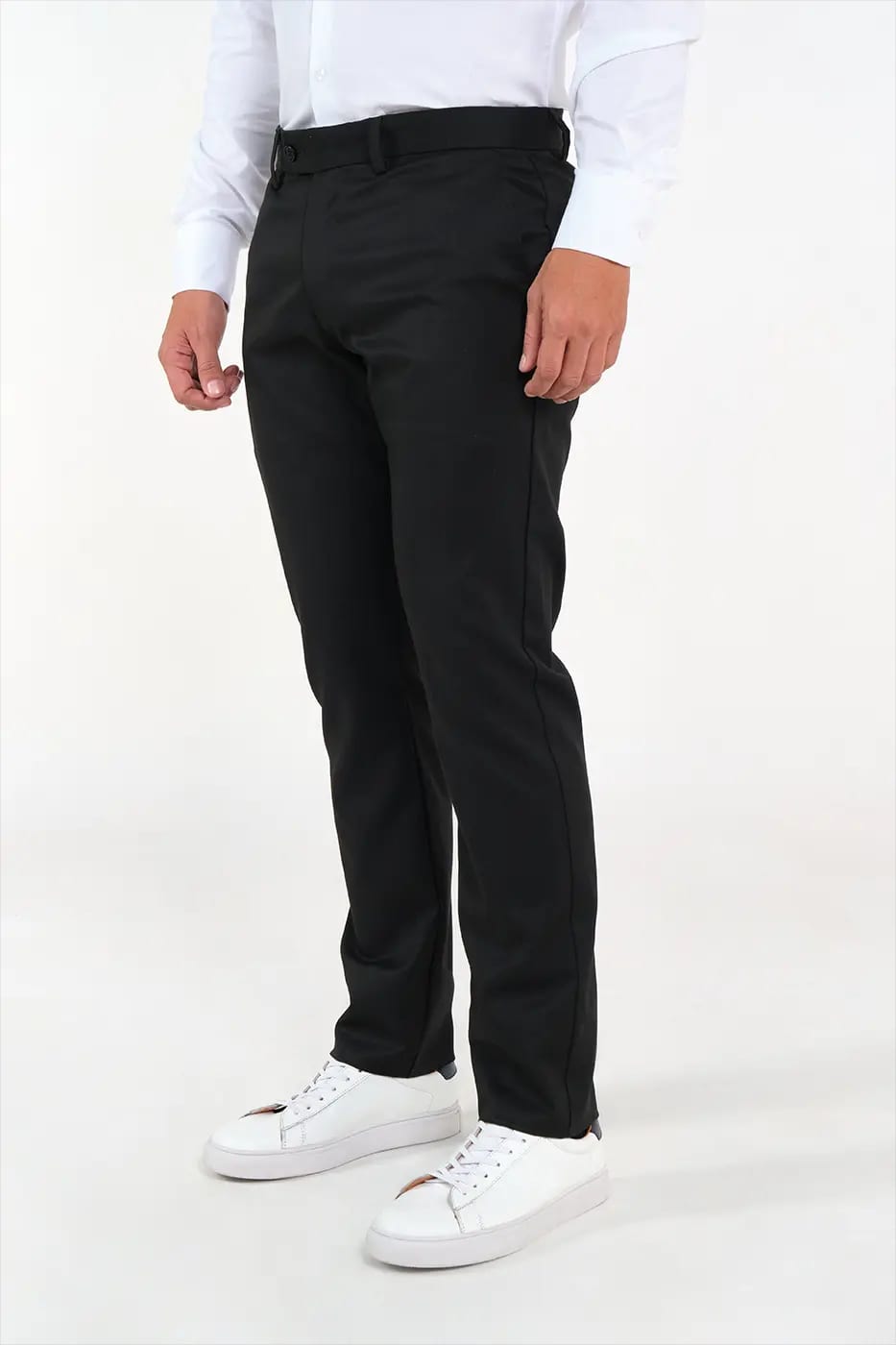Traje Slim Fit Paño Negro - imagen 3