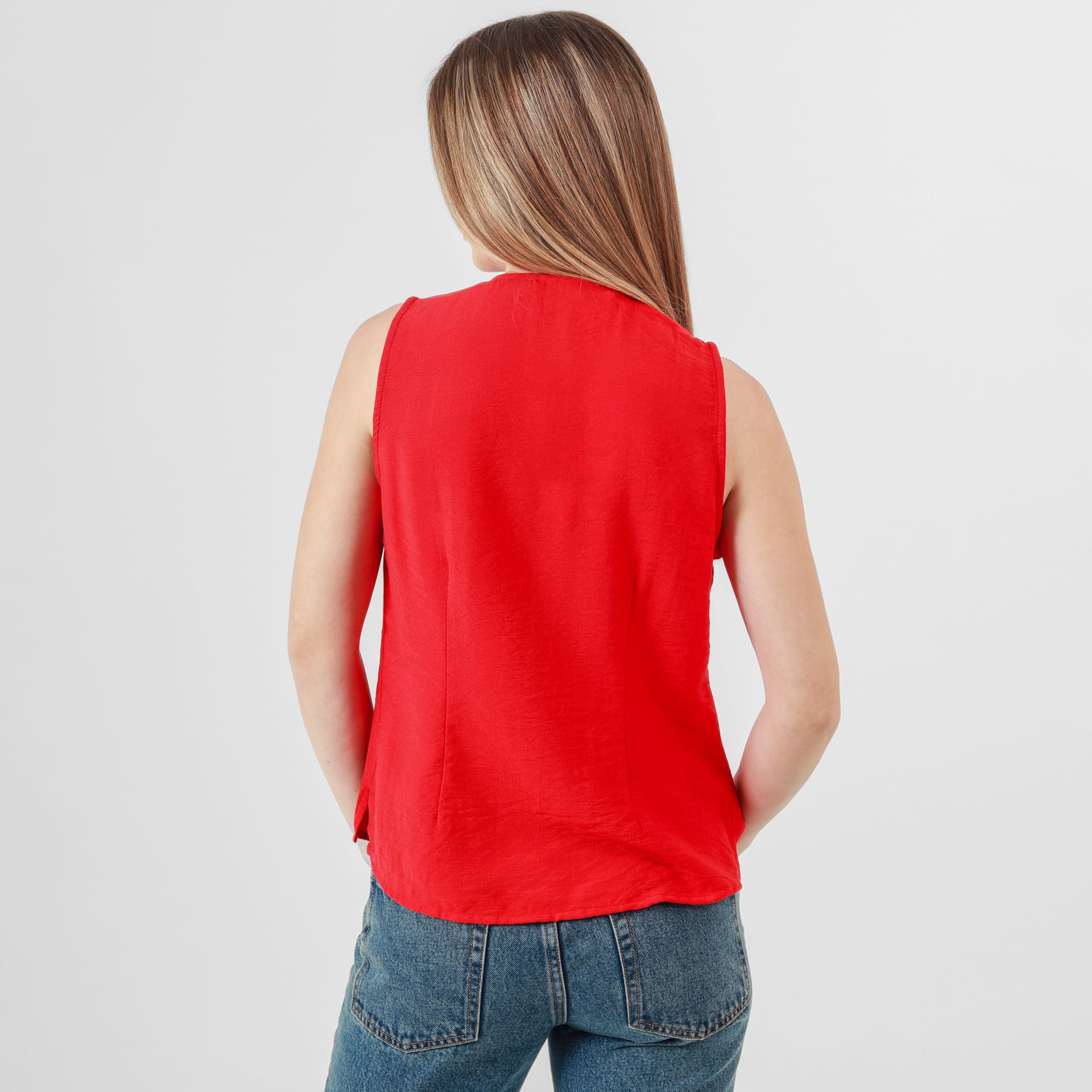 Blusa Cuello V Manga Sisa - imagen 5