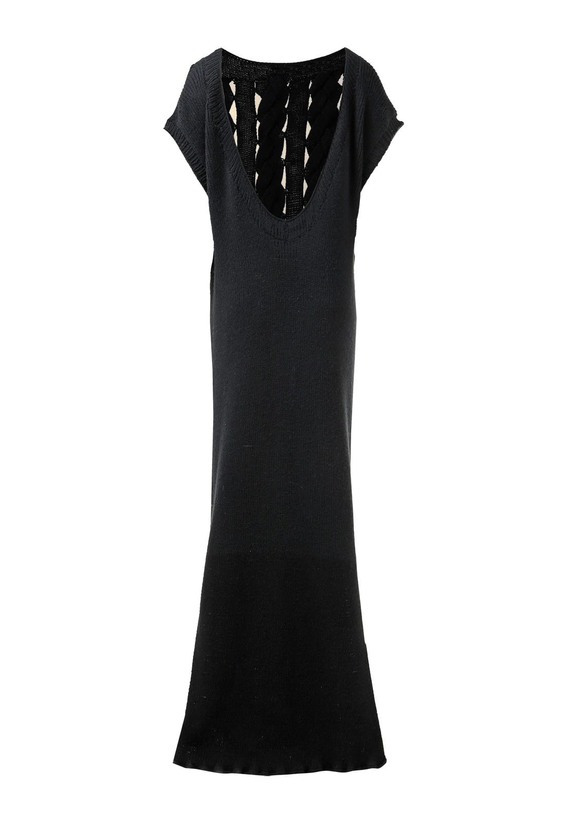 FLAT BRAIDED KNITTED DRESS - imagen 3