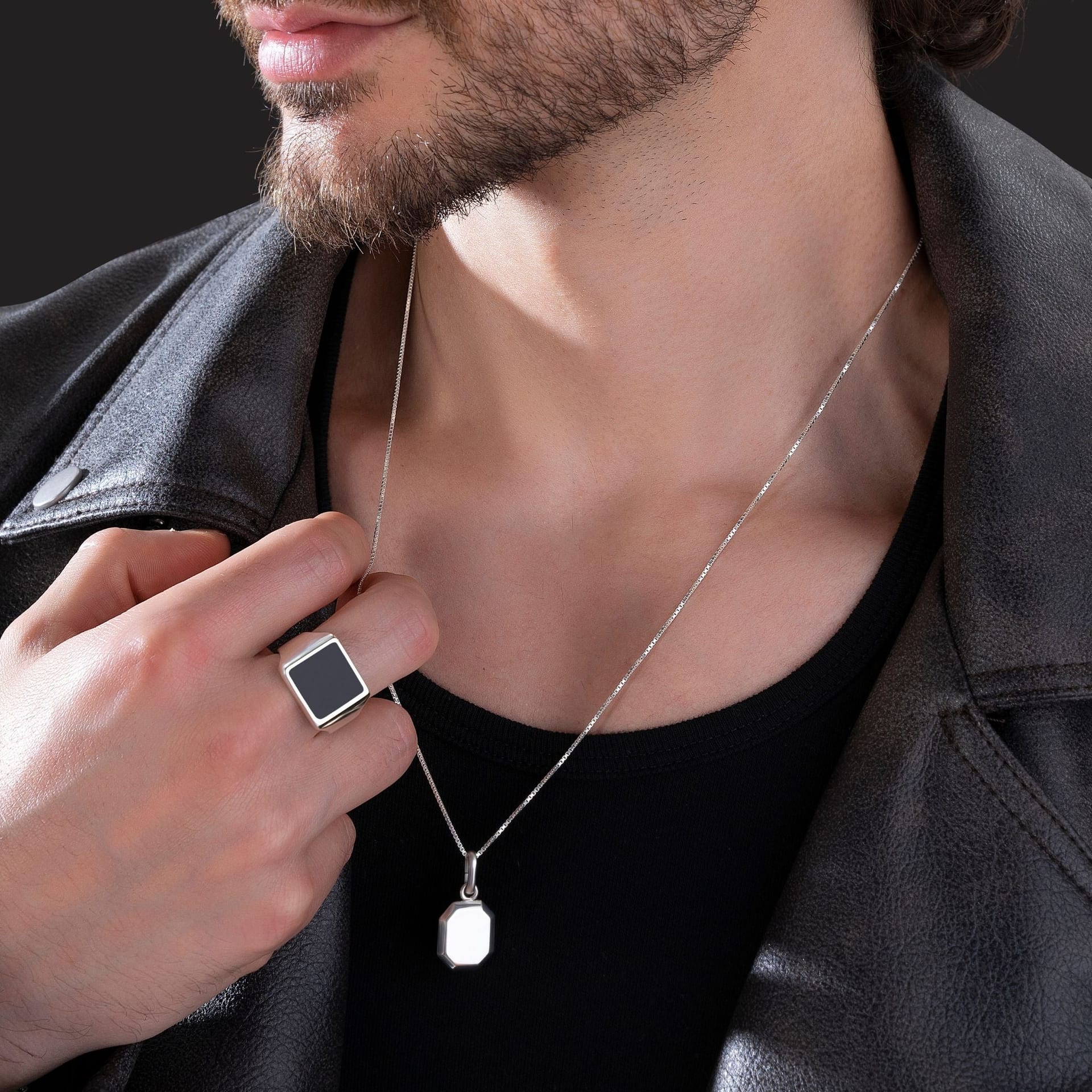 MEDALIA NECKLACE | CADENA EN PLATA - imagen 2
