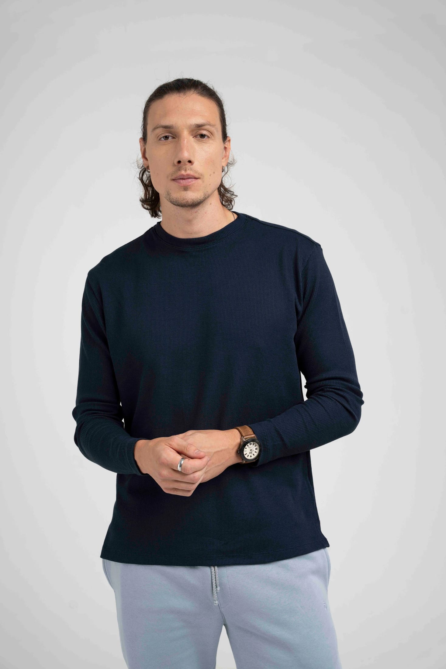 Organic Waffle Crewneck - imagen 8