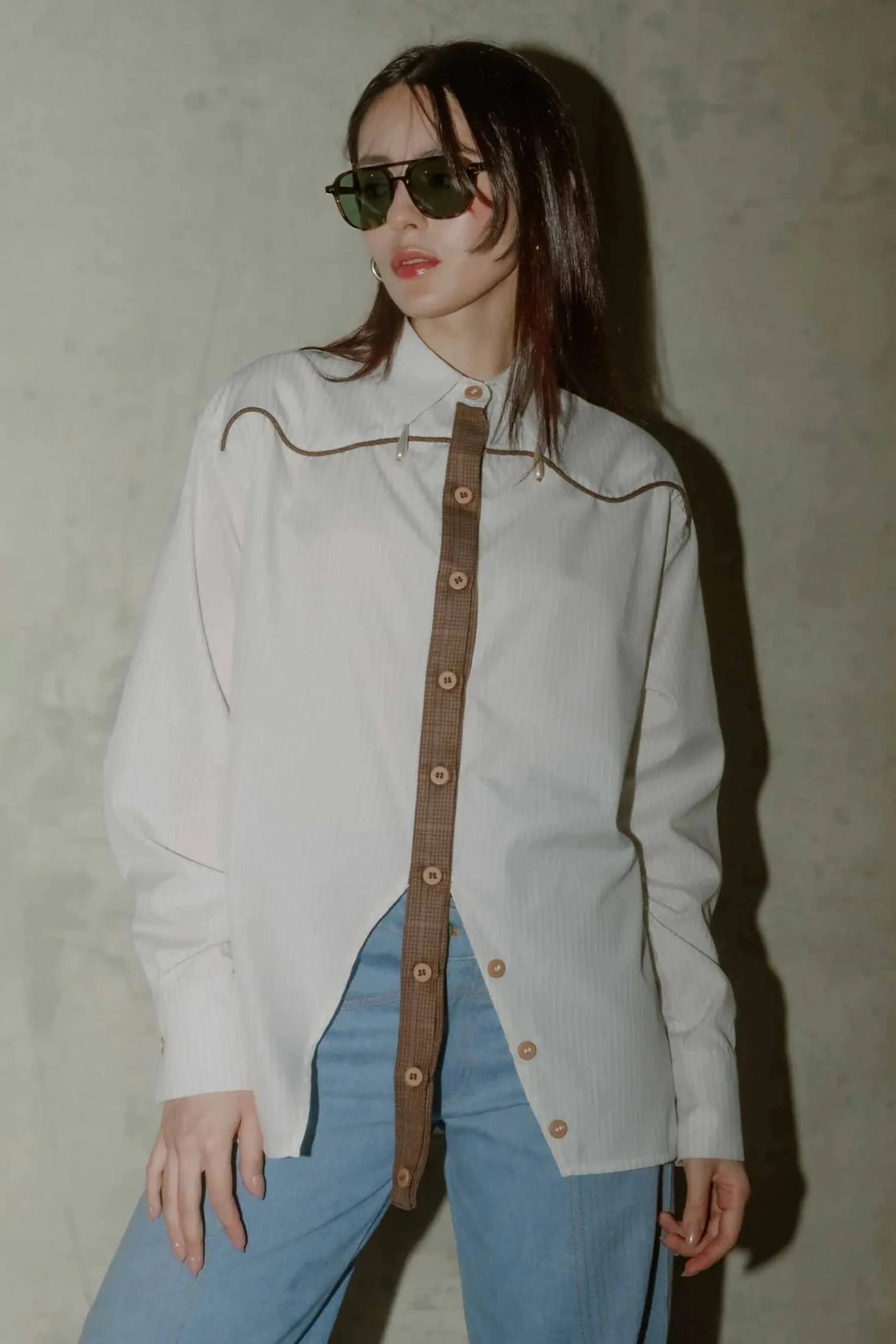 PERLA BUTTON SHIRT - imagen 1