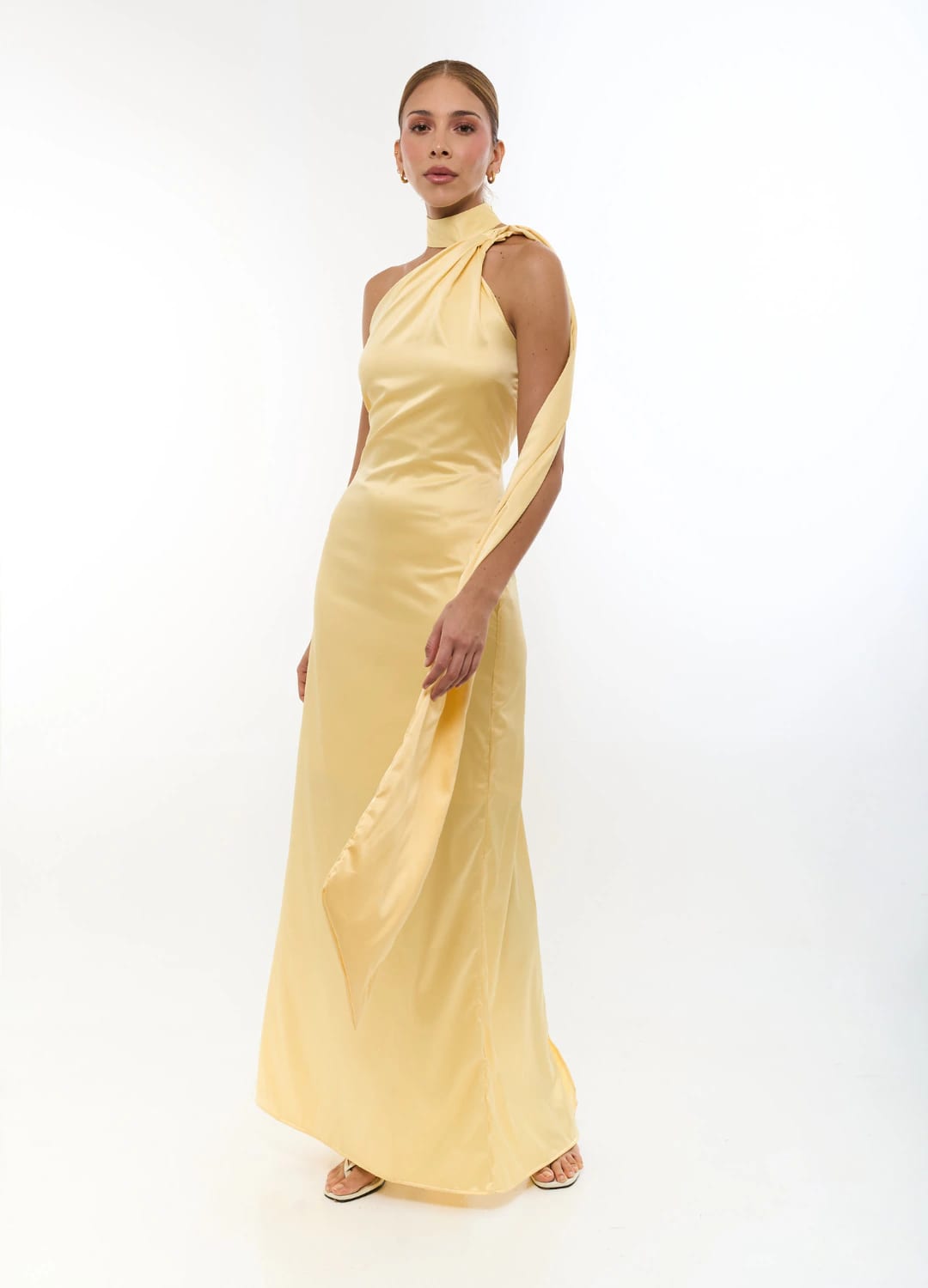 Vestido Maid Of Honor Amarillo - imagen 1