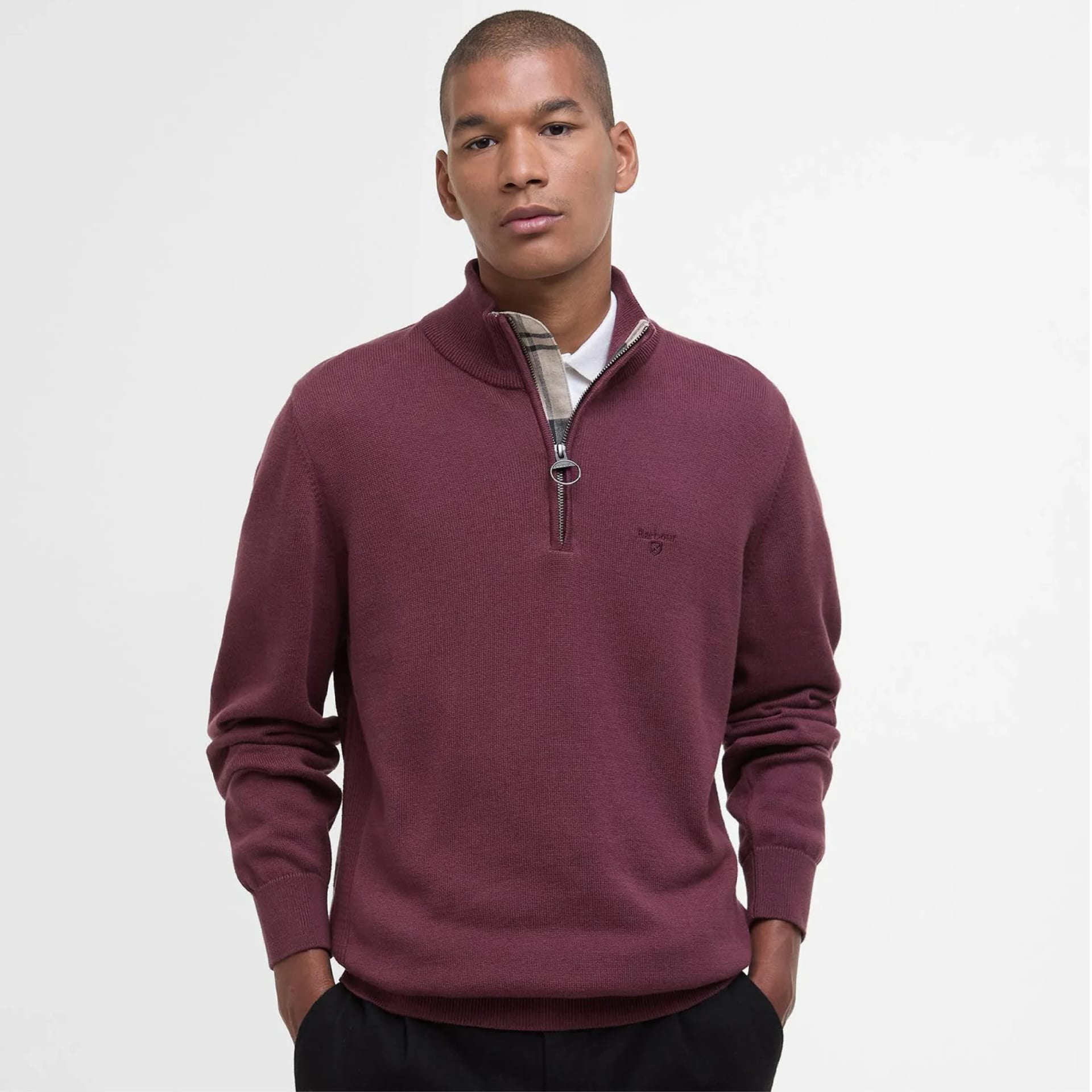 Cotton Half Zip Jumper - imagen 3