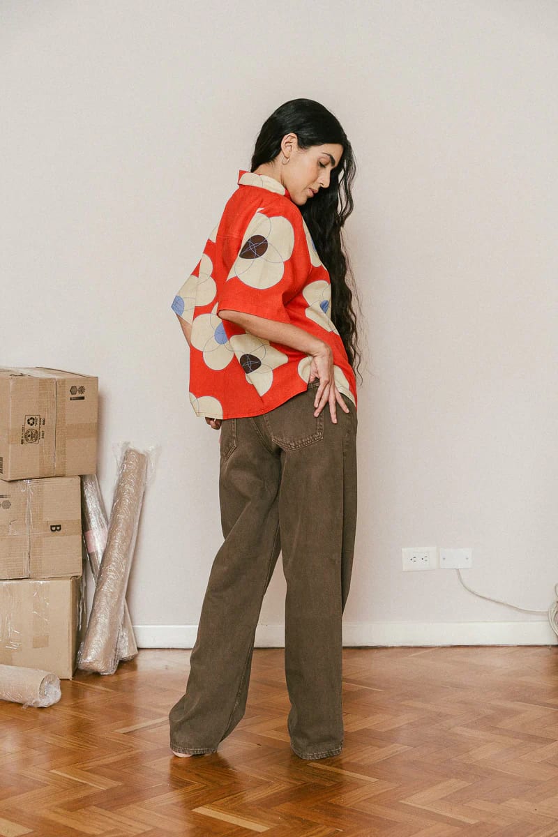 FIRE FLOWERS SHIRT - imagen 5
