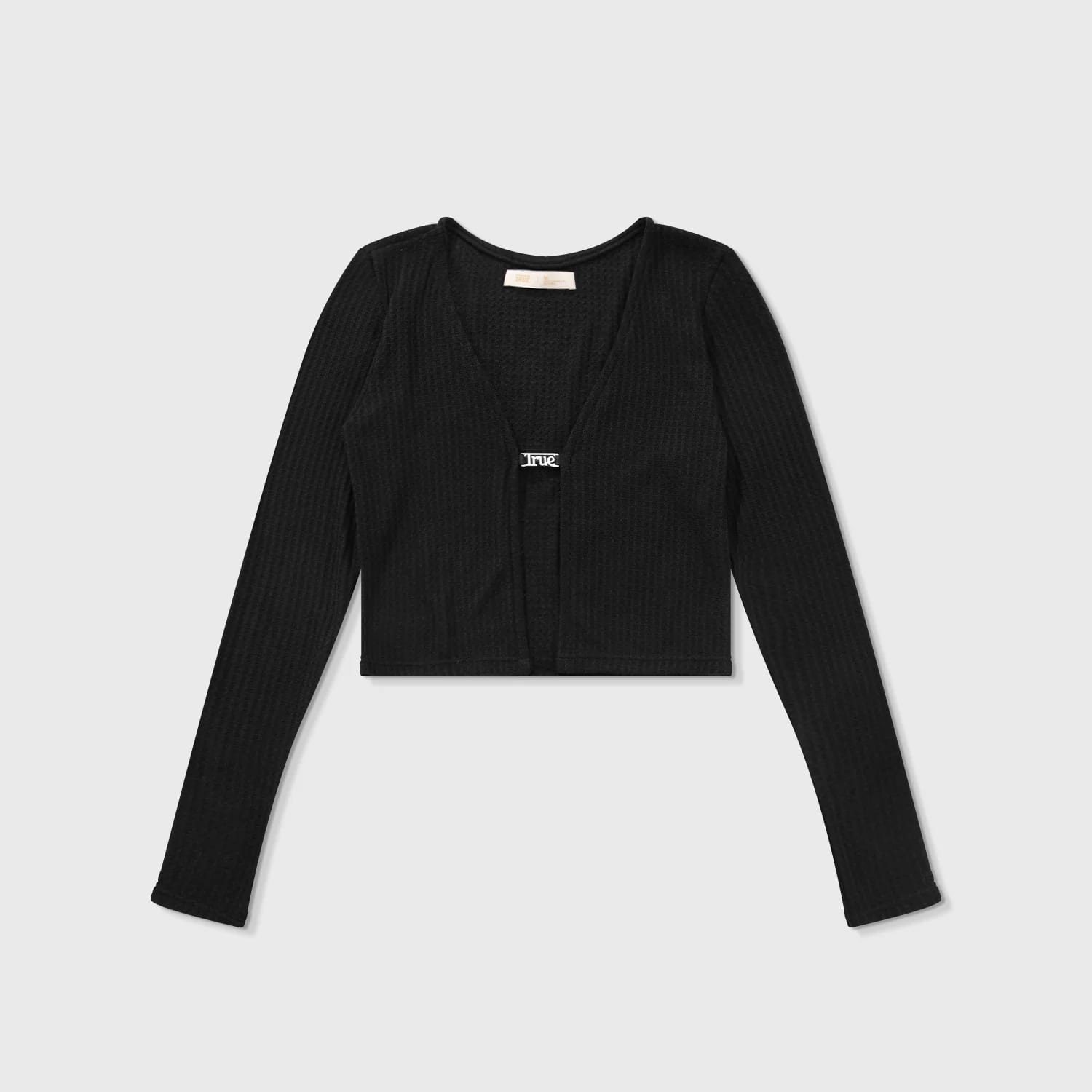 Knit LS Tee - Black - imagen 9
