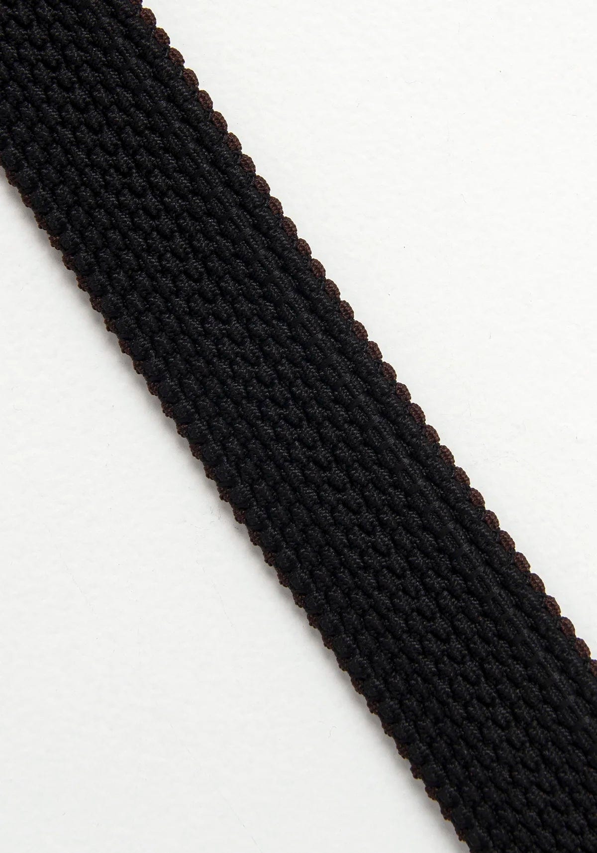 Cinturón Reversible Elástico Negro - Chocolate - imagen 2