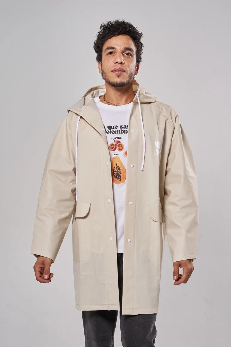 Raincoat Armor Crema Nublado - imagen 11