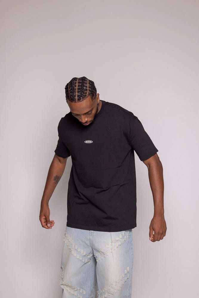 Camiseta Motion Regular-Negra - imagen 2