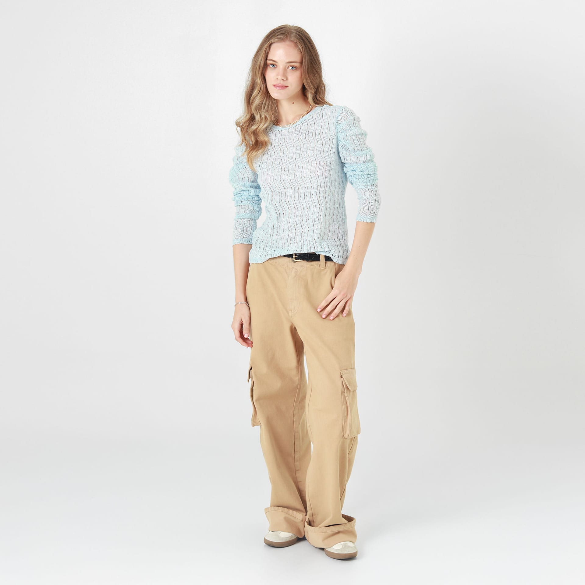 Pantalon Tiro Alto Bota Recta - imagen 1