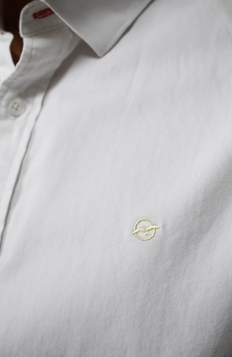 Camisa manga larga Blanca para Hombre - imagen 2